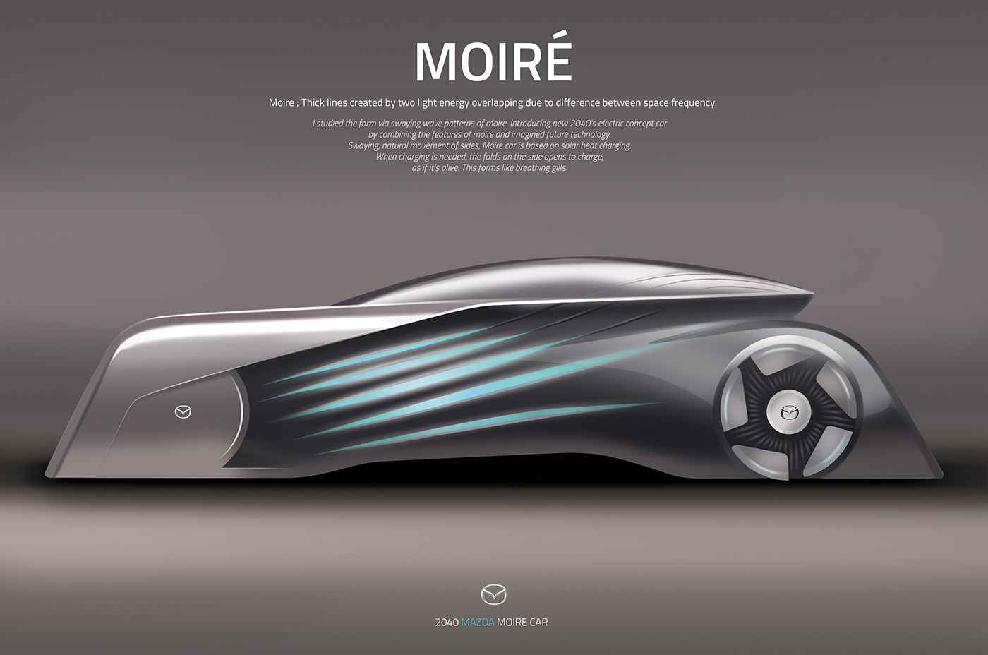 Mazda，MOIRE 2040，line，vehicle，