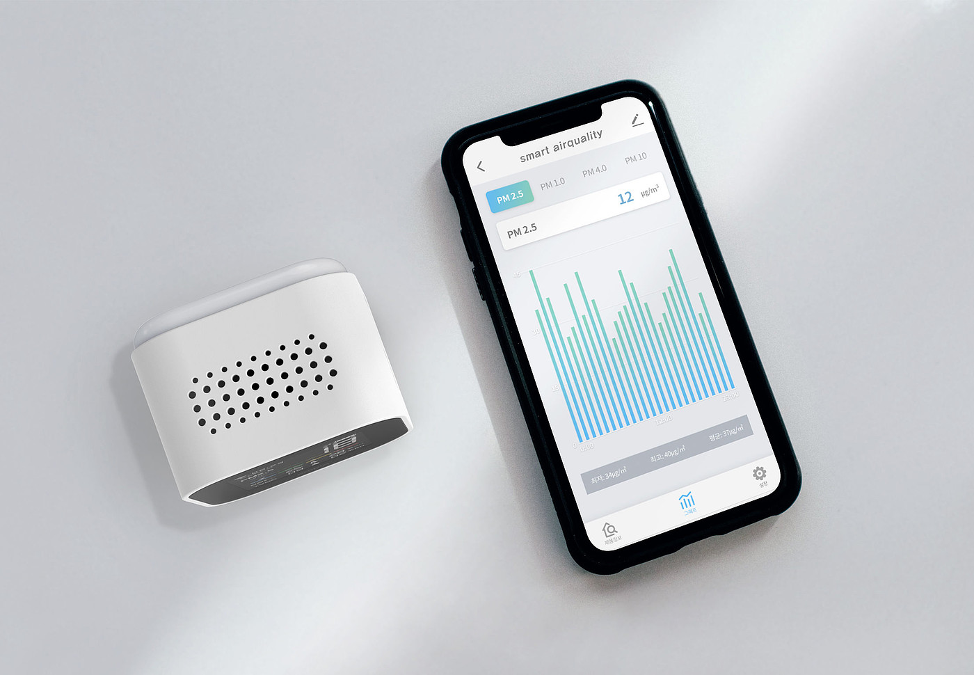 product design，Architectural technology，Air quality monitor，