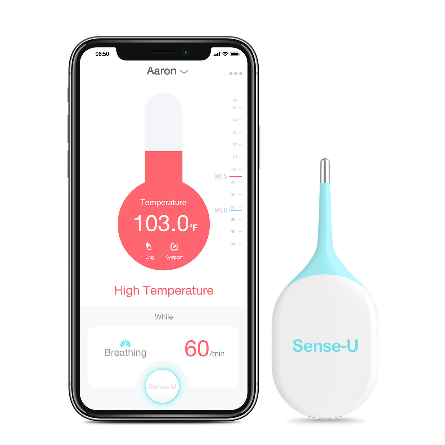 product design，Baby products，Thermometers and breath monitors，