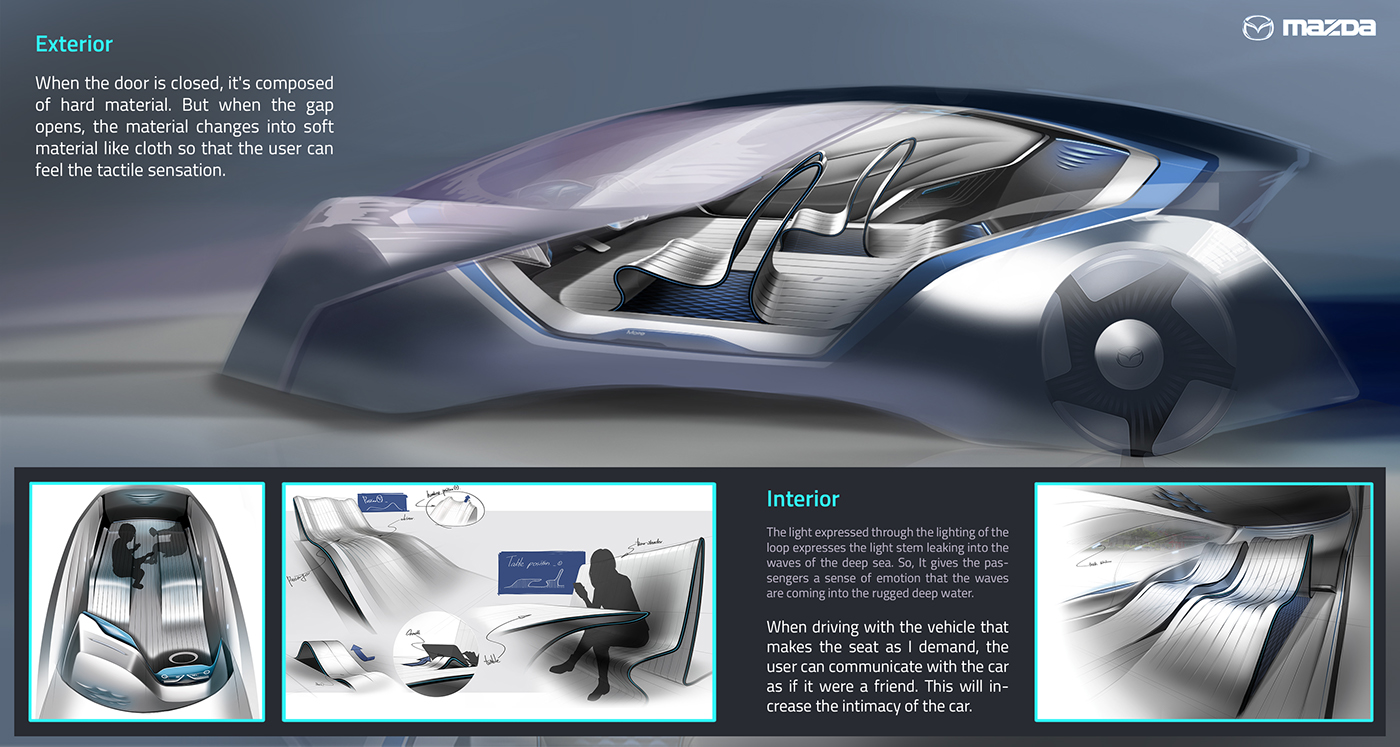 Mazda，MOIRE 2040，line，vehicle，