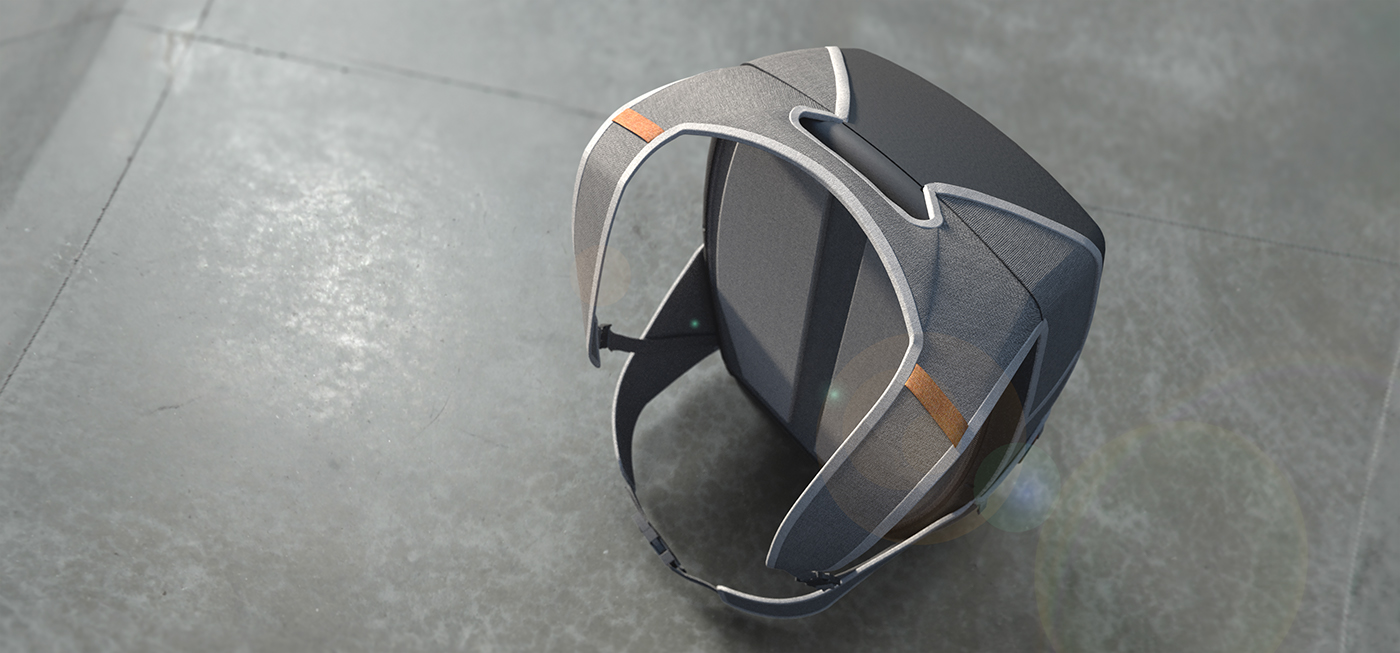 knapsack，Hard shell，textile，Marty Friedrich，