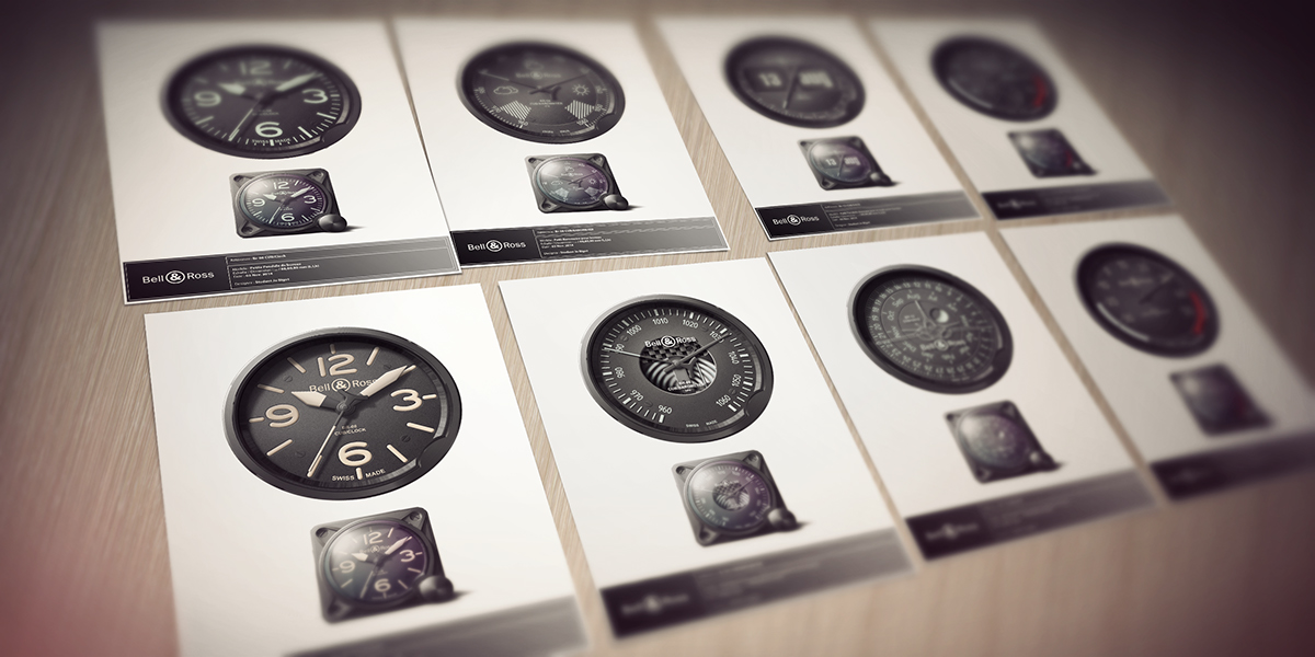 Bell & Ross，clocks and watches，Perez，industrial design，