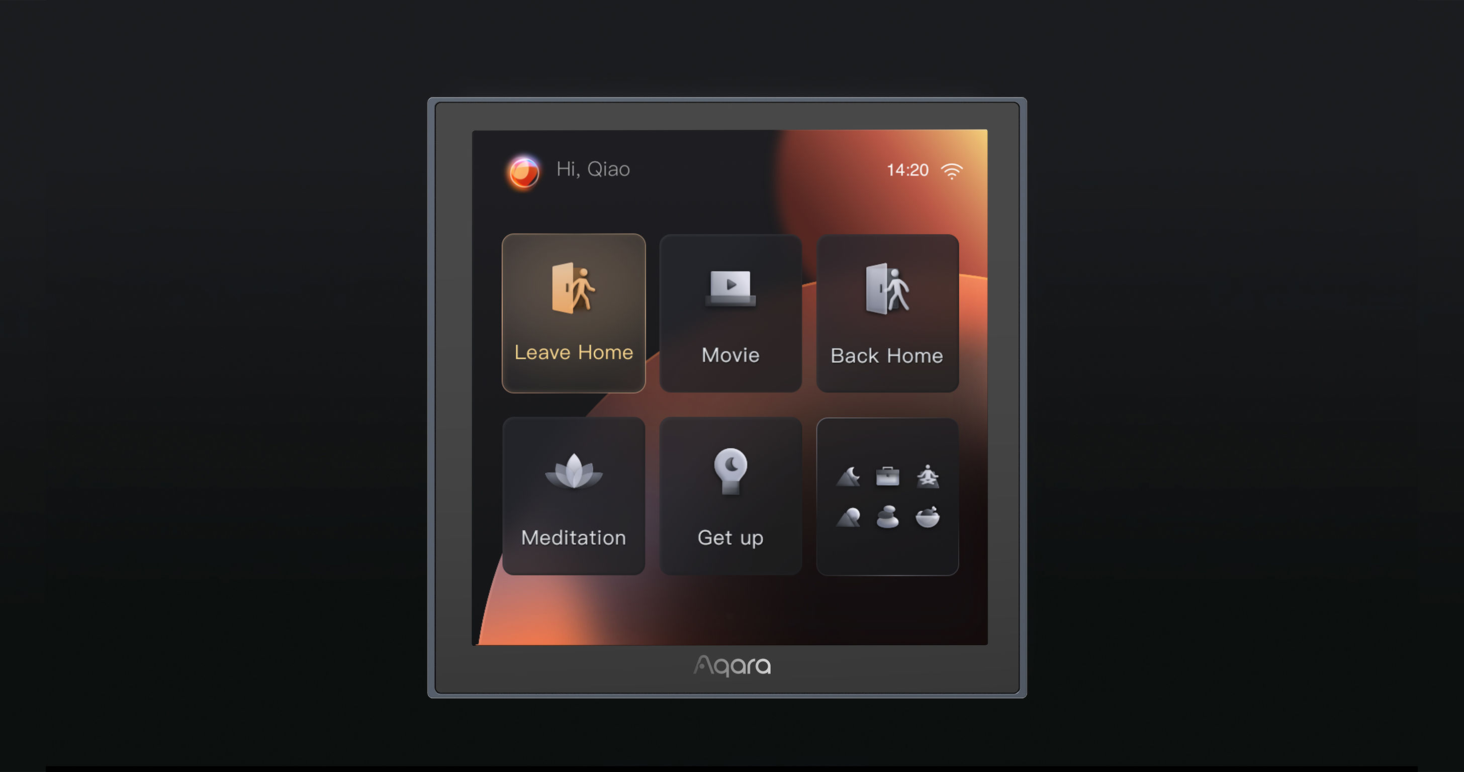 User interface (UI)，Product interface，Smart Home Control Panel，