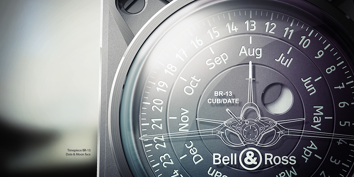 Bell & Ross，钟表，柏莱士，工业设计，