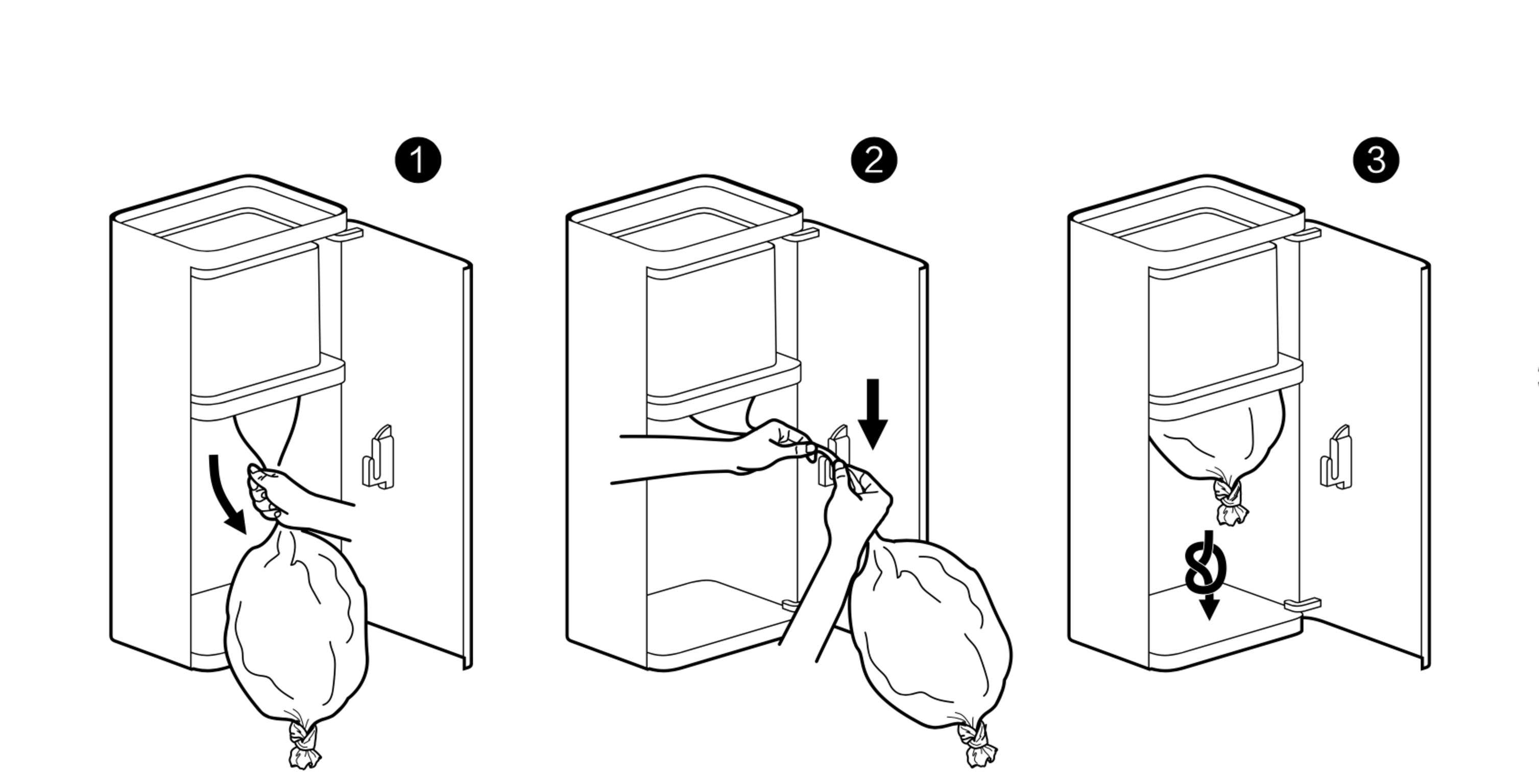 product design，Home/tableware，trash can，