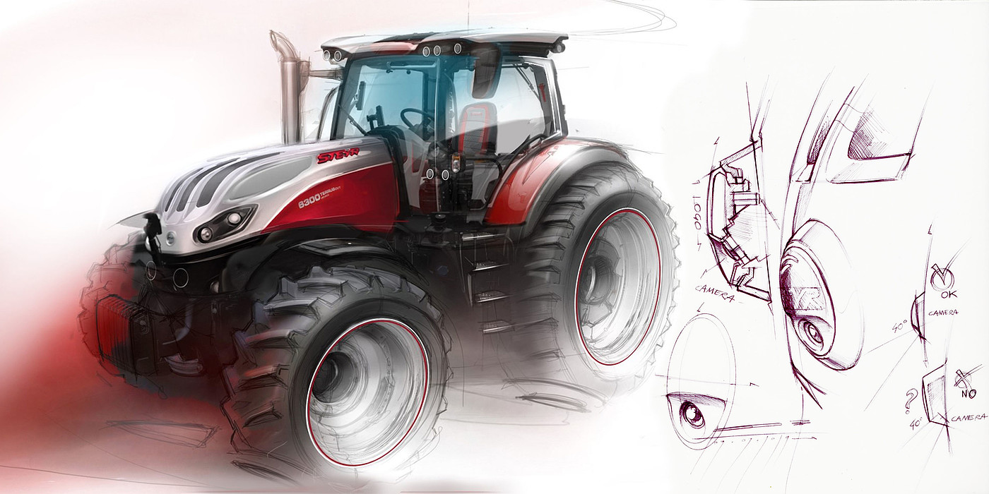 product design，Automobile/transportation，Tractor，