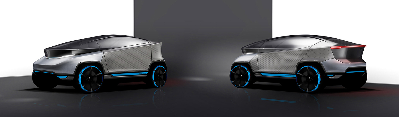 concept，automobile，bmw，Automatic driving，