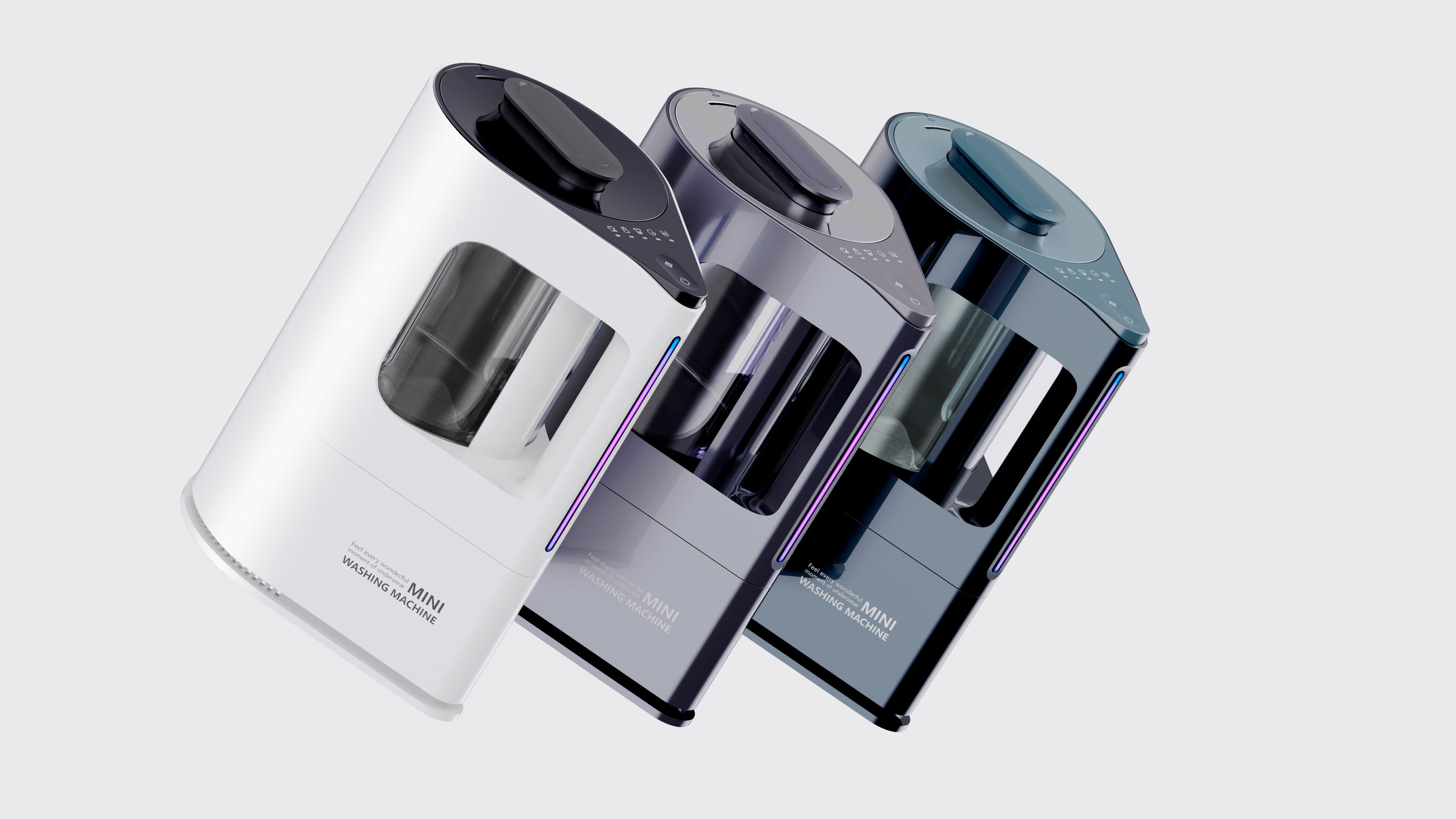 product design，Home/tableware，Mini washing machine，