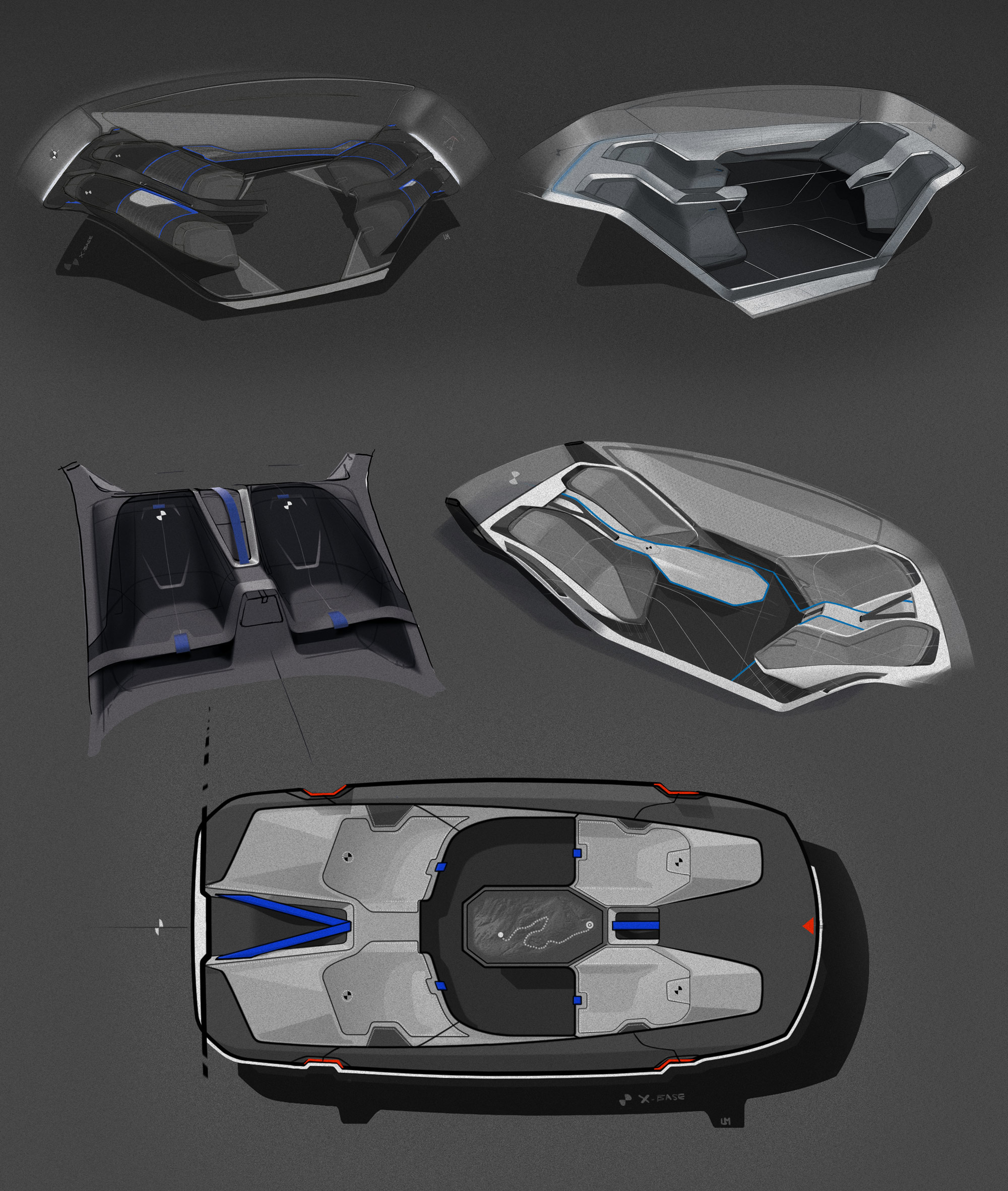 Automatic driving，concept，automobile，bmw，