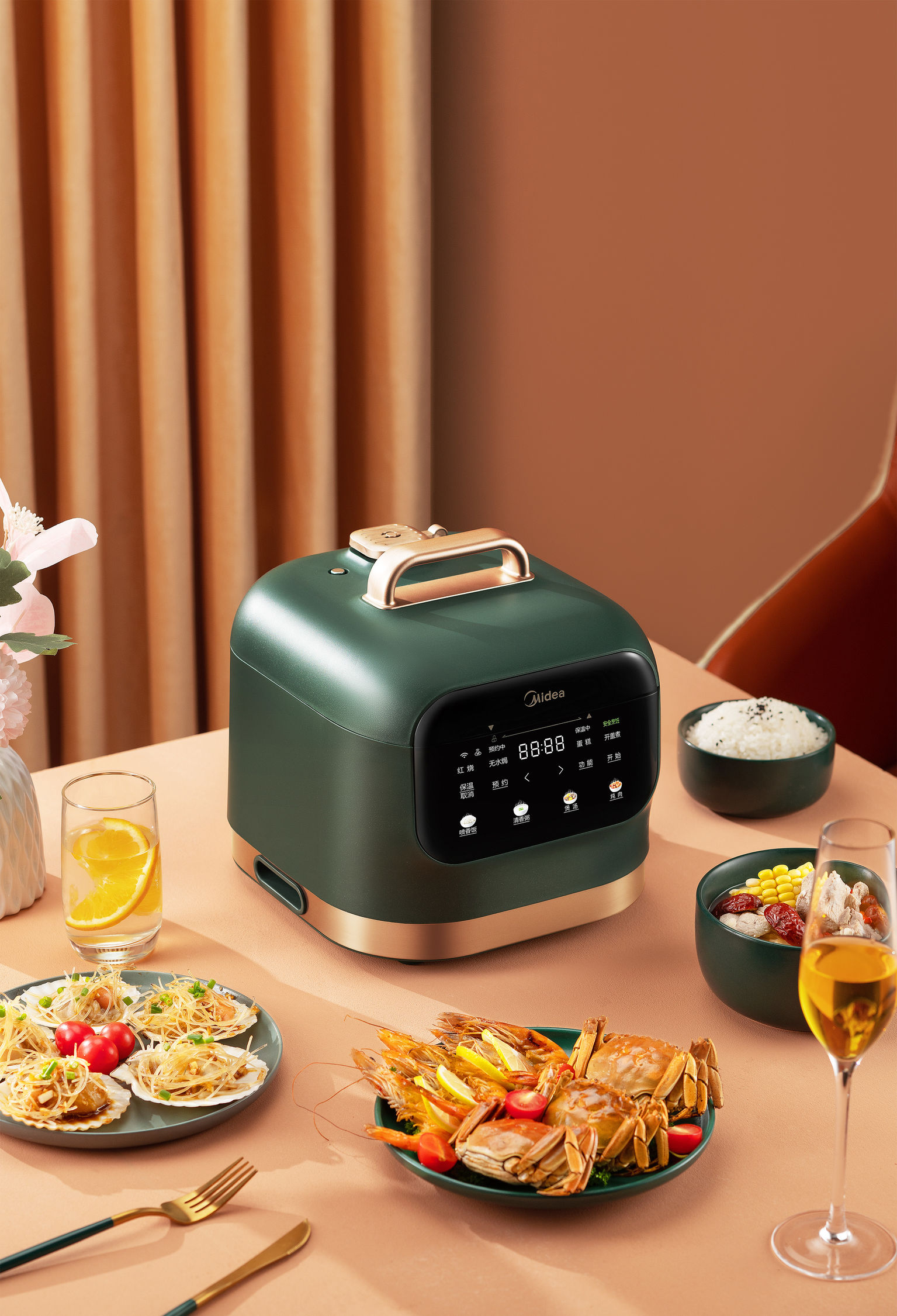 product design，kitchen，Electric pressure cooker，