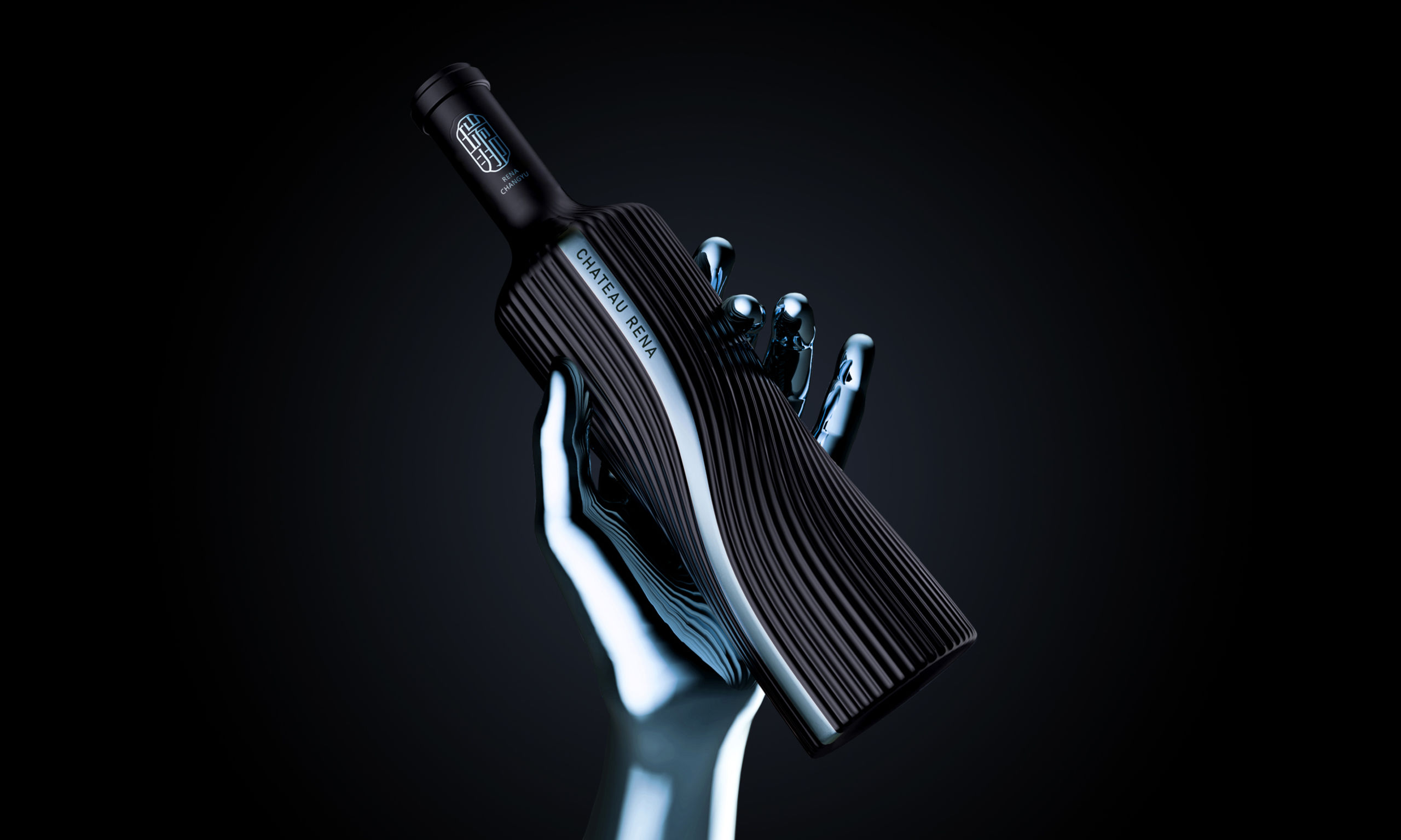 packing design，drink，The wine bottle，