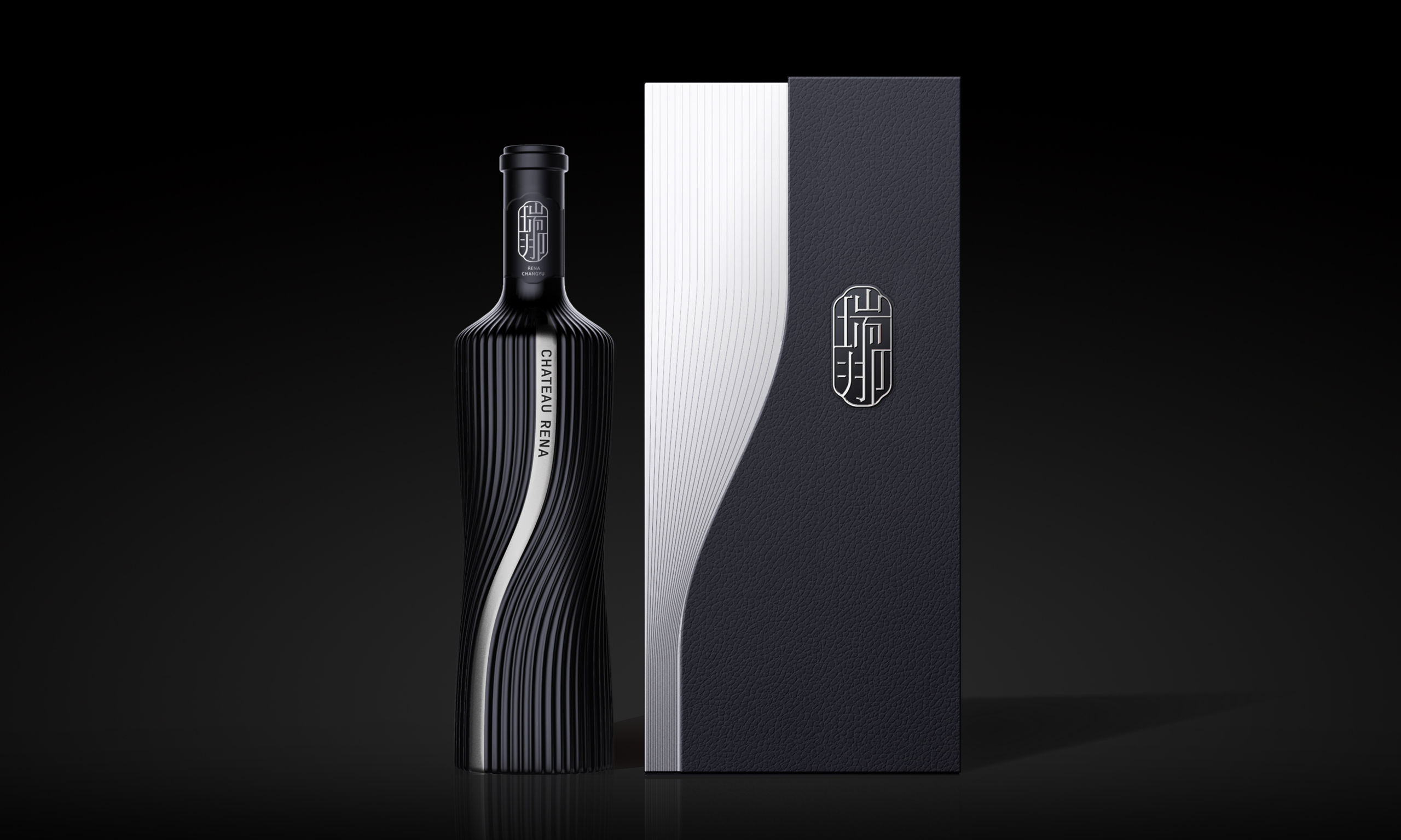 packing design，drink，The wine bottle，