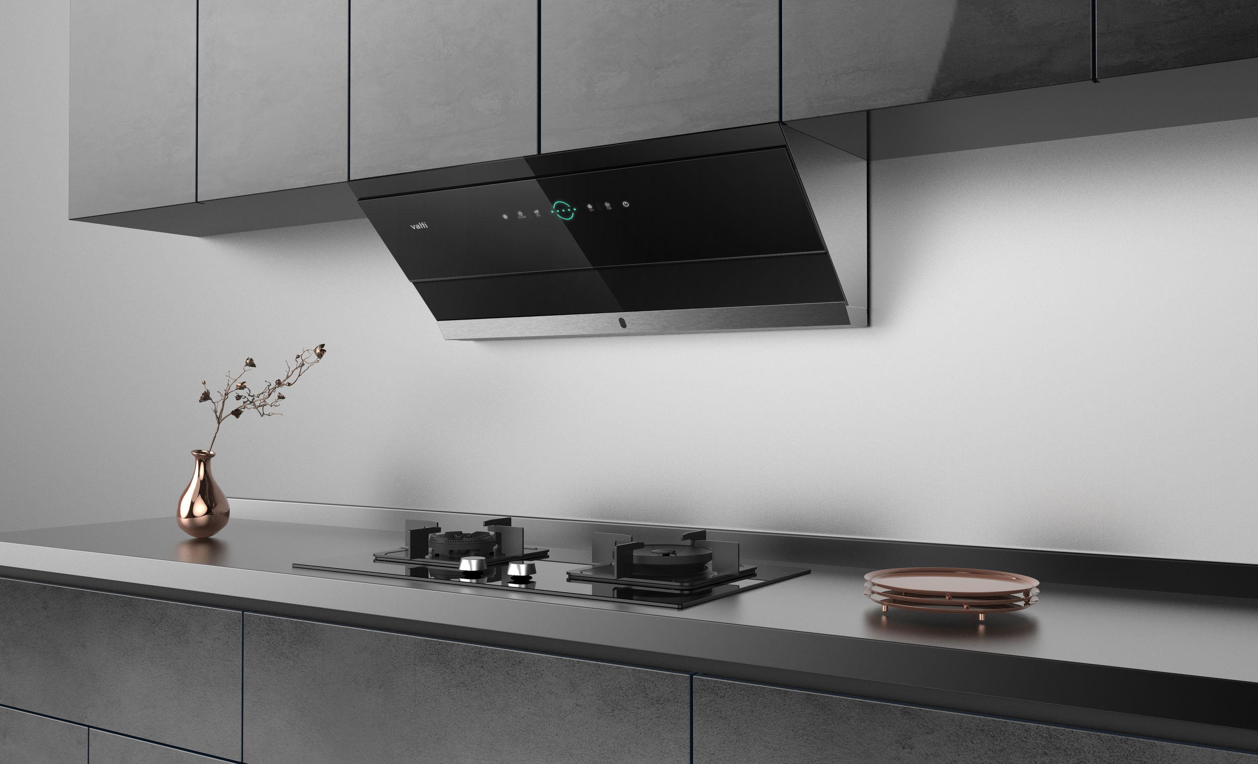 product design，kitchen，Smoke lampblack machine，