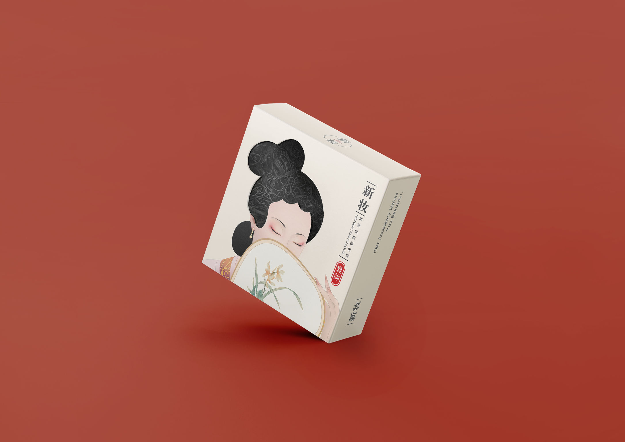 packing design，Beauty/health care，Hair accessories packaging，