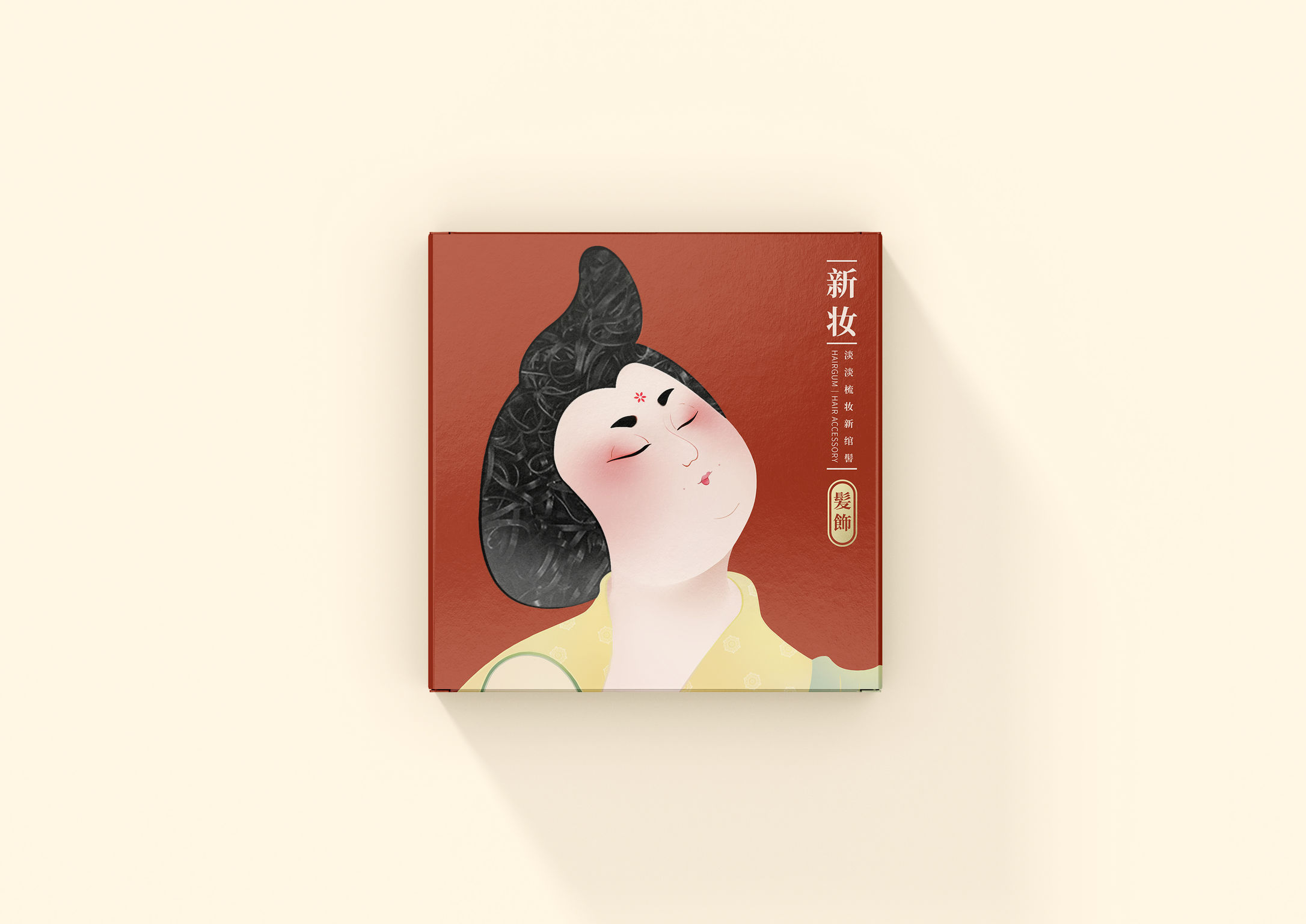 packing design，Beauty/health care，Hair accessories packaging，