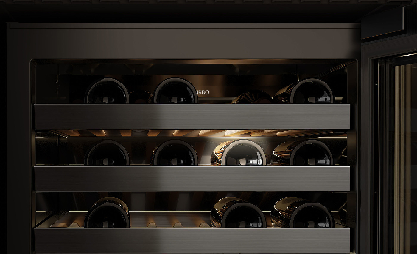 product design，kitchen，wine cabinet，