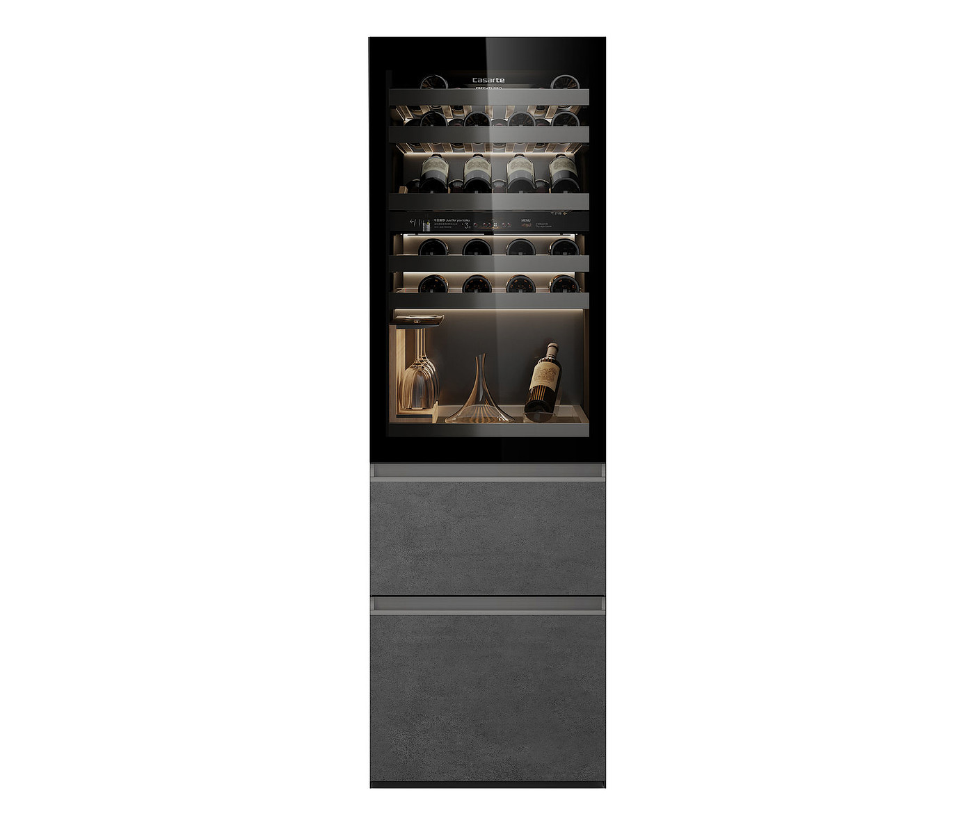 product design，kitchen，wine cabinet，