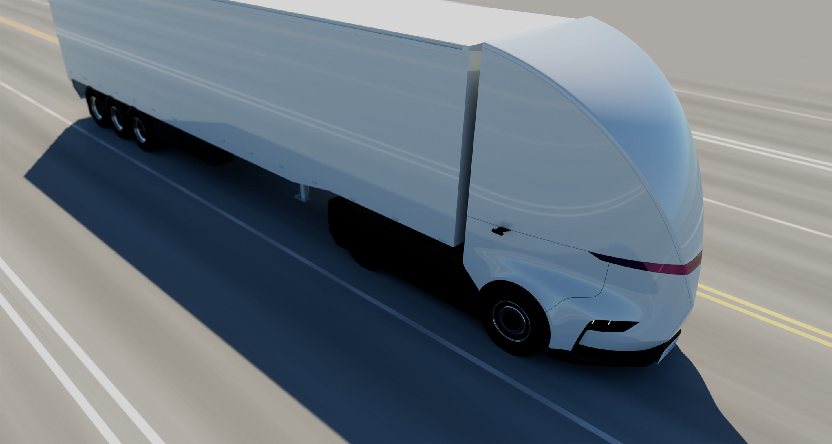 Professional concept，Product concept，Self-driving truck，