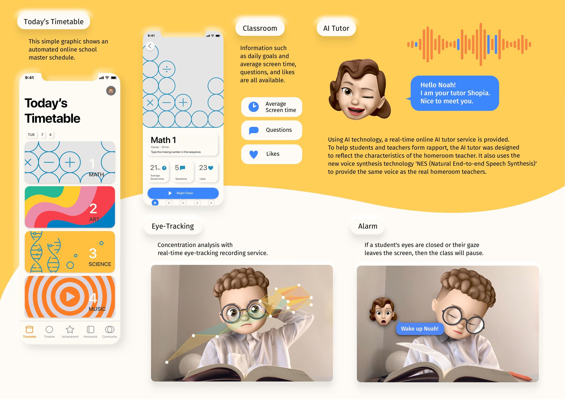 Service design，education，Home-schooling applications，