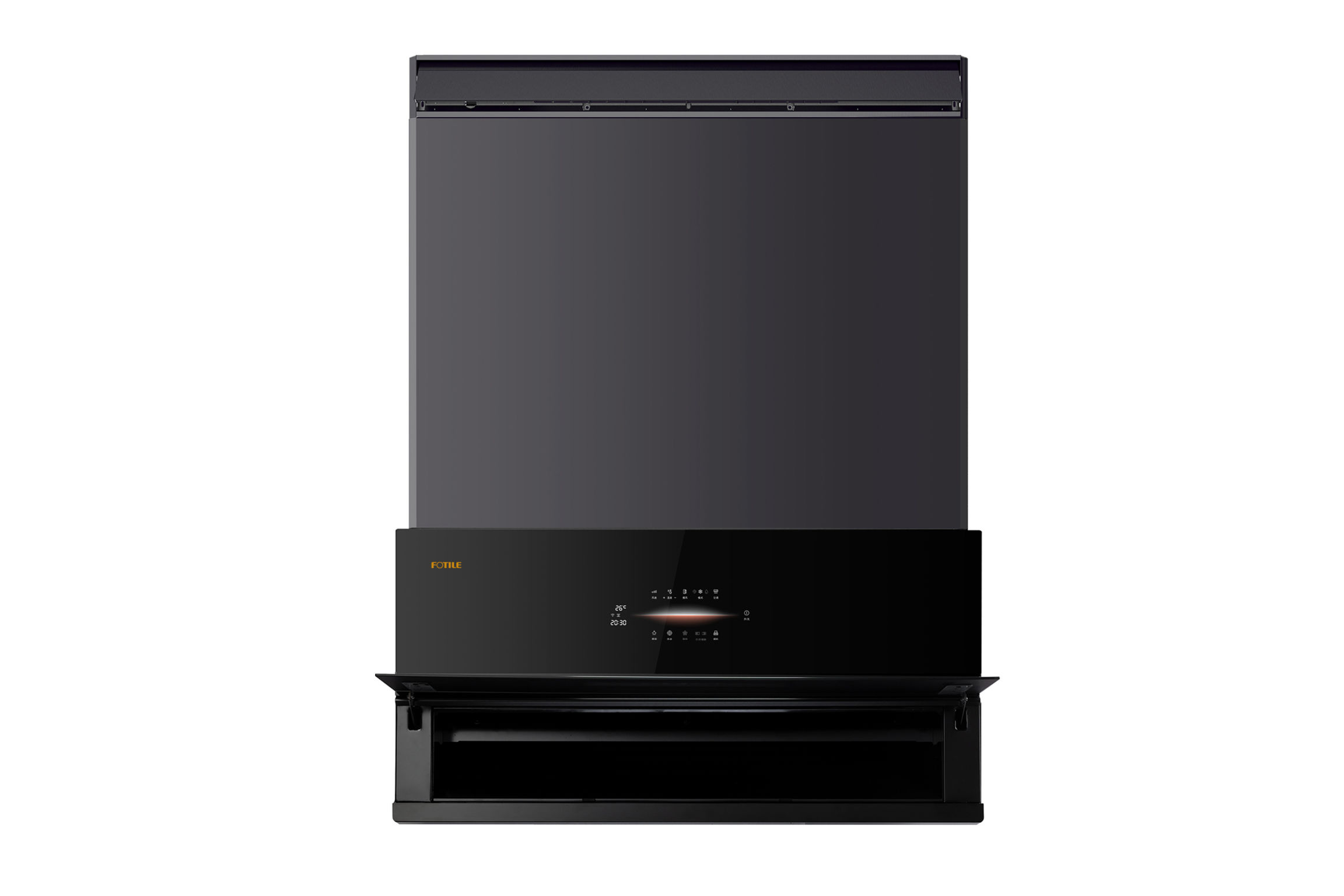 product design，kitchen，Range hood and air conditioner，