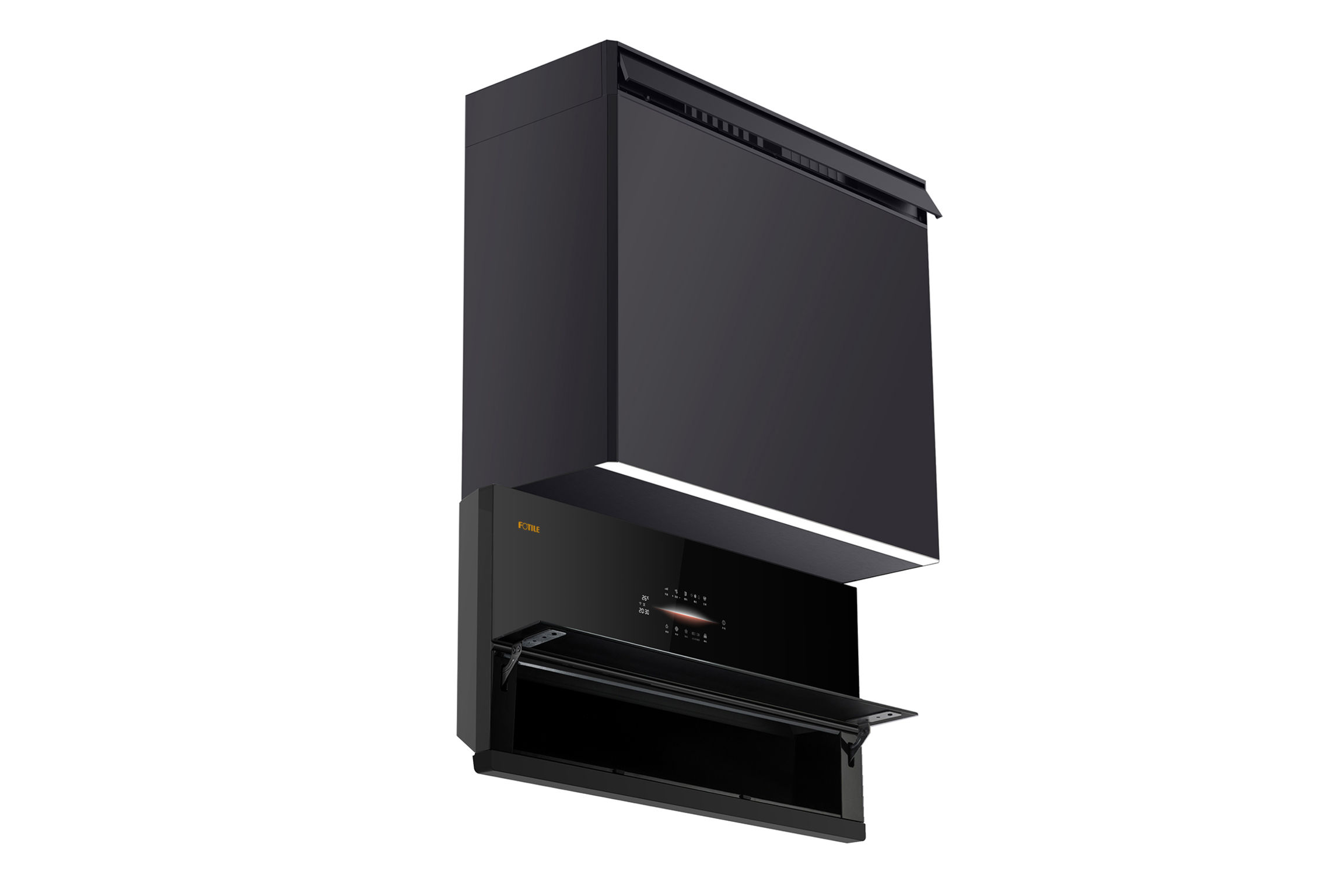 product design，kitchen，Range hood and air conditioner，