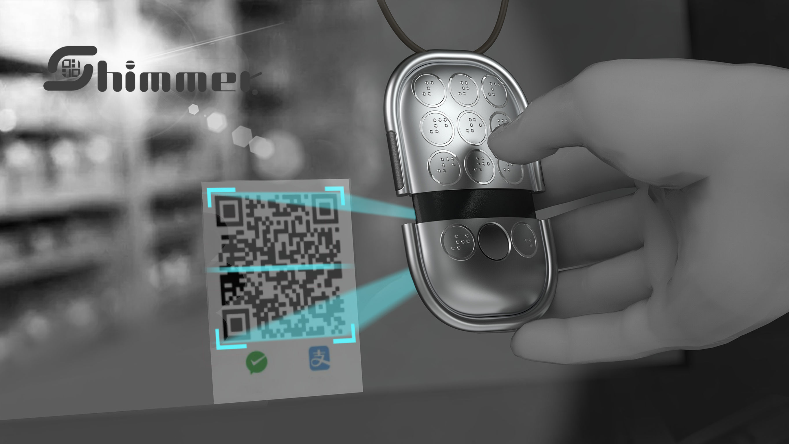 product design，Communication equipment，Contactless payment terminal，