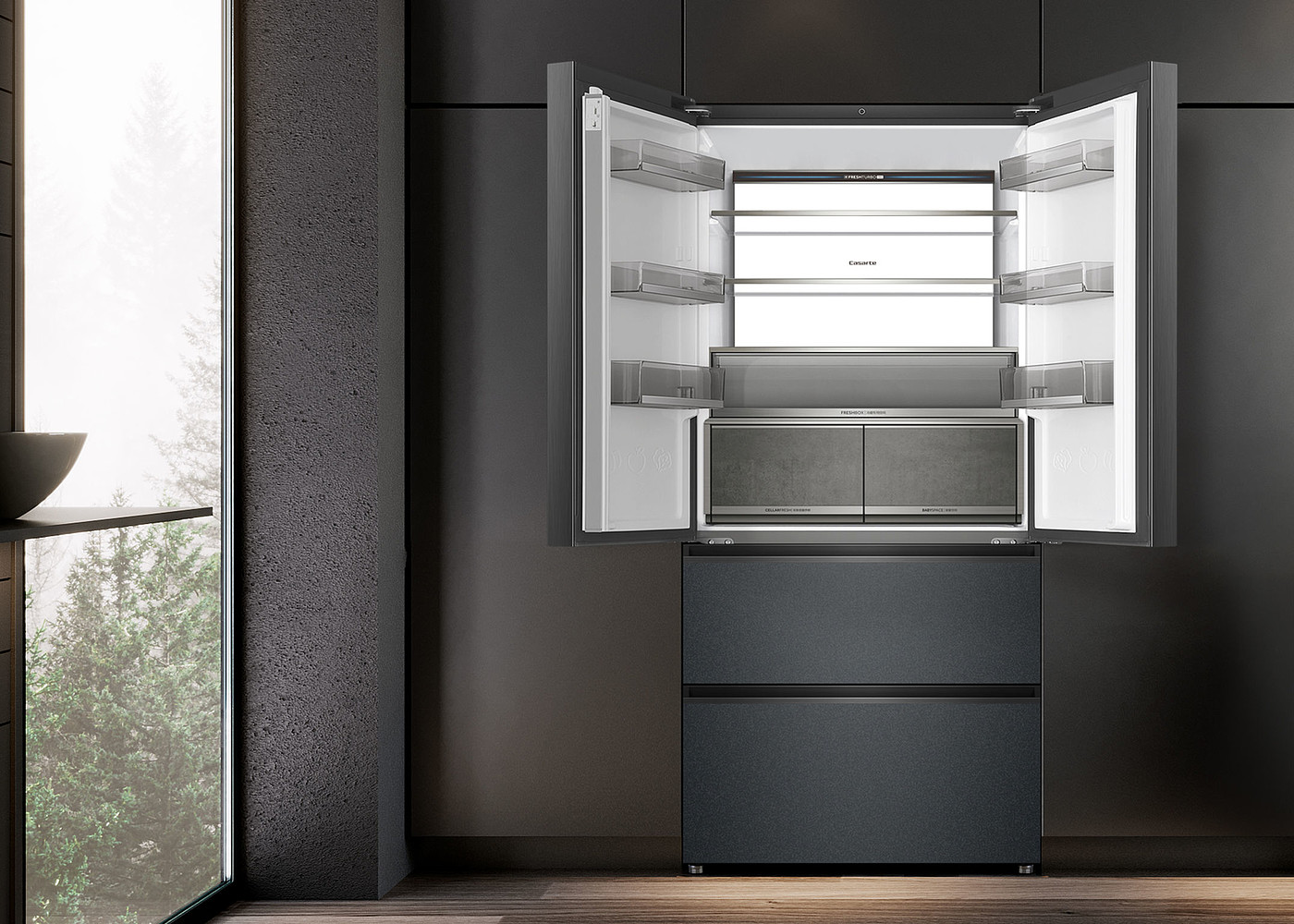 product design，kitchen，Refrigerator，