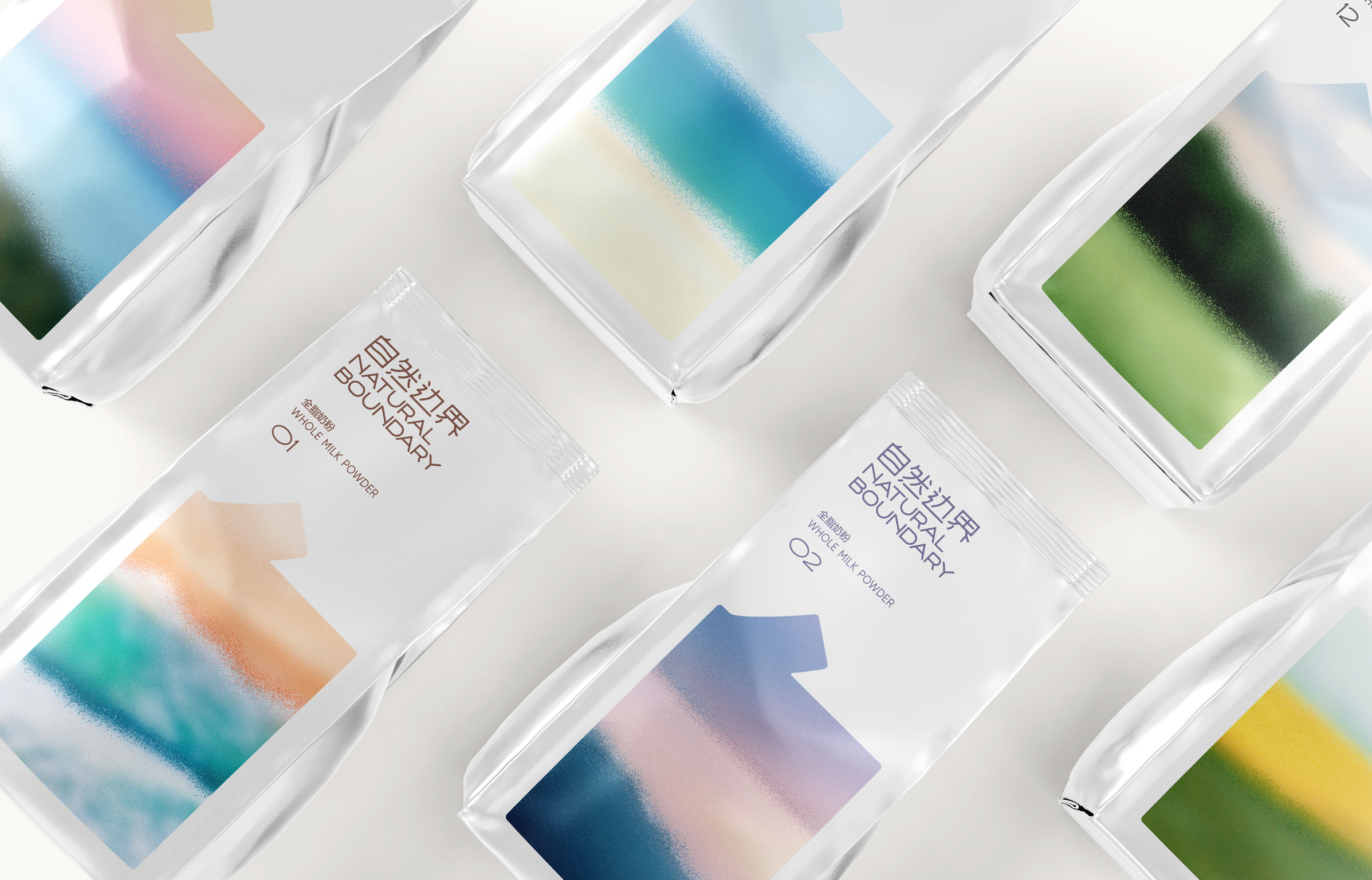 packing design，food，Sheep milk powder packaging，