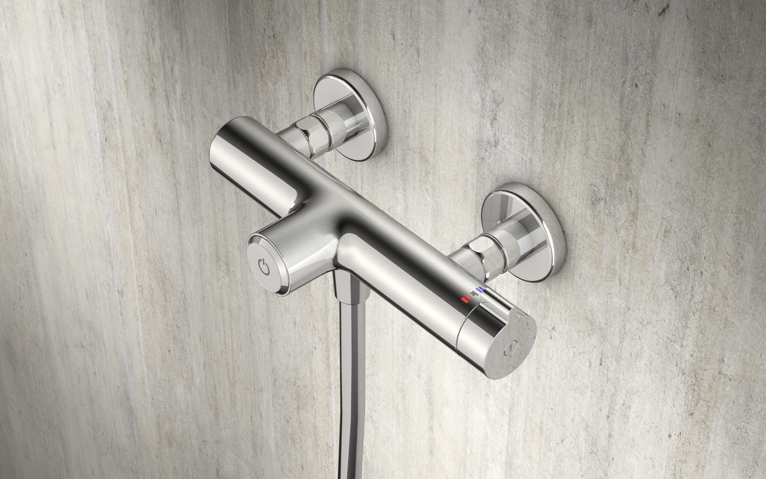 product design，bathroom，Thermostatic shower valve，