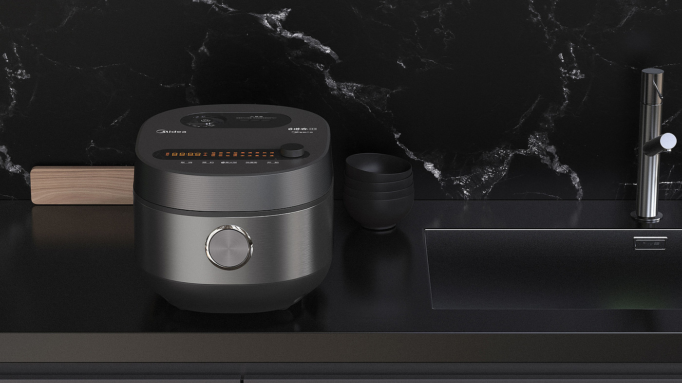 product design，kitchen，rice cooker，