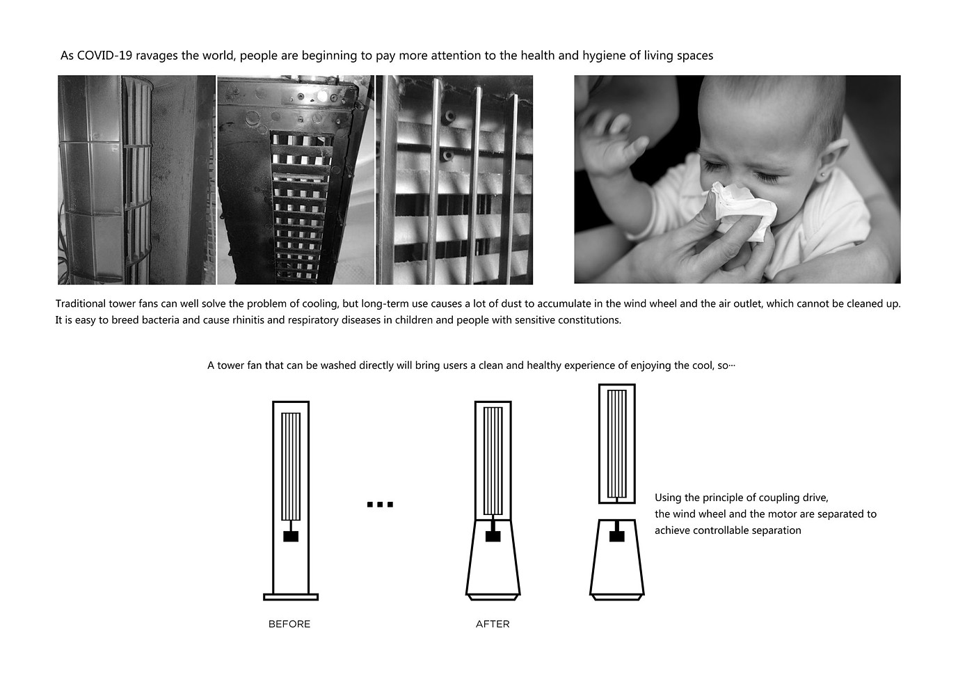 product design，Architectural technology，Tower fan，