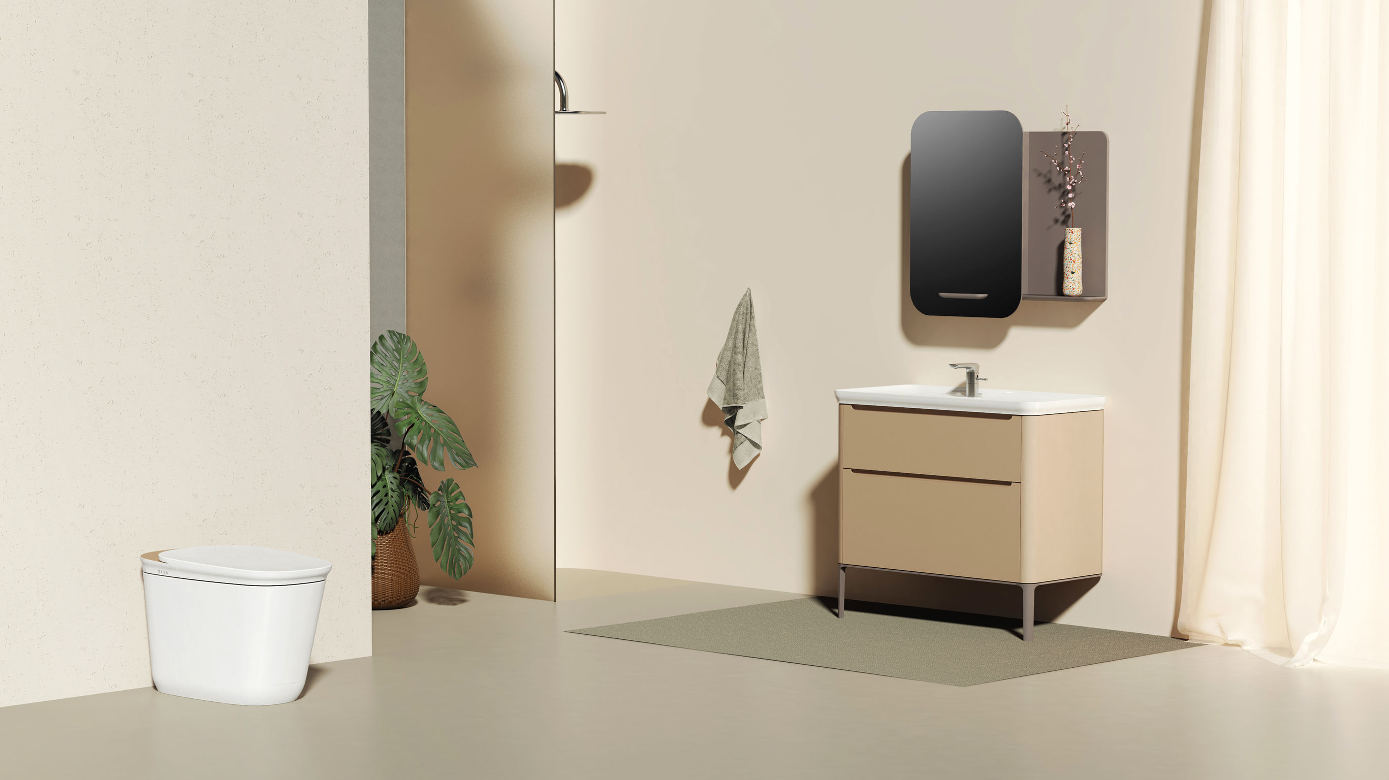 product design，bathroom，Washbasin and dresser，