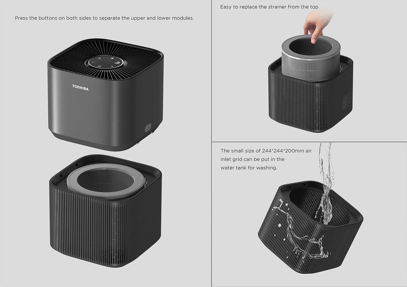 product design，Home/tableware，air cleaner，