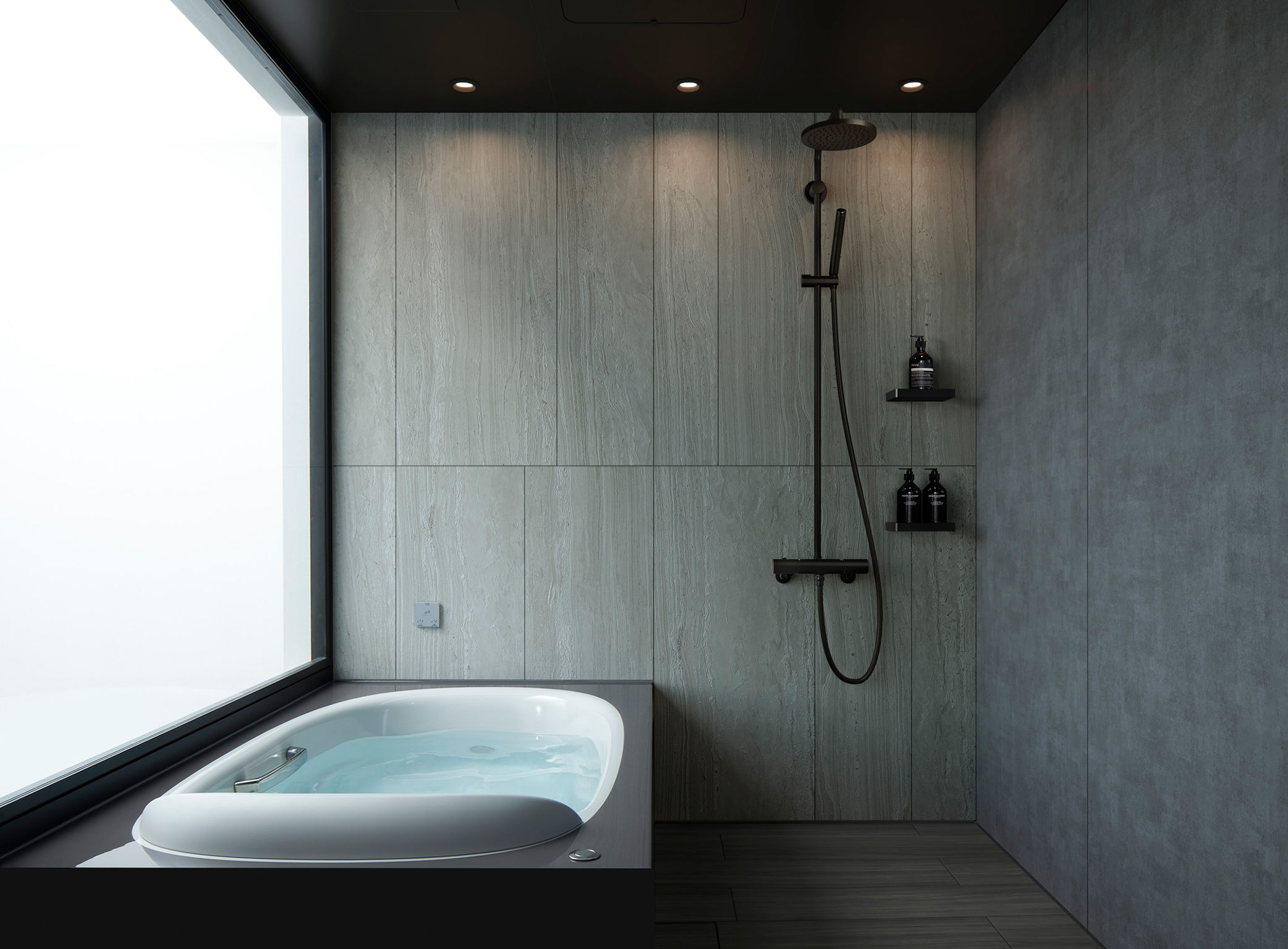 Interior design，residence，System bathroom，