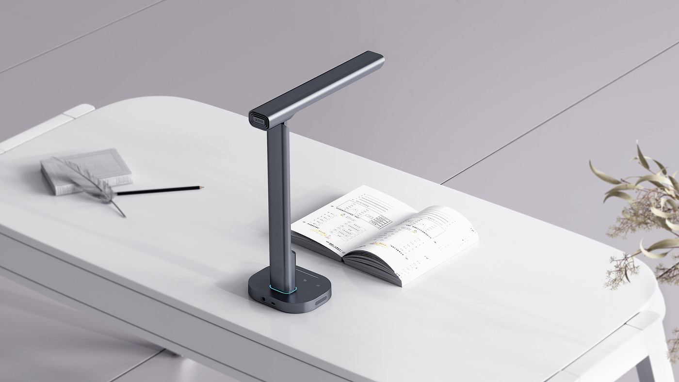 product design，Communication equipment，Overhead scanner，