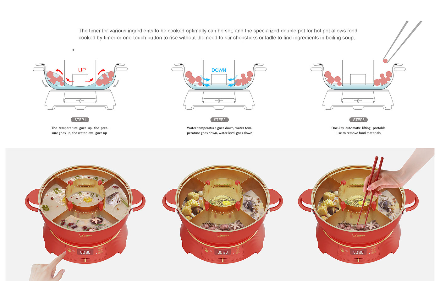 product design，kitchen，Hot pot appliance，