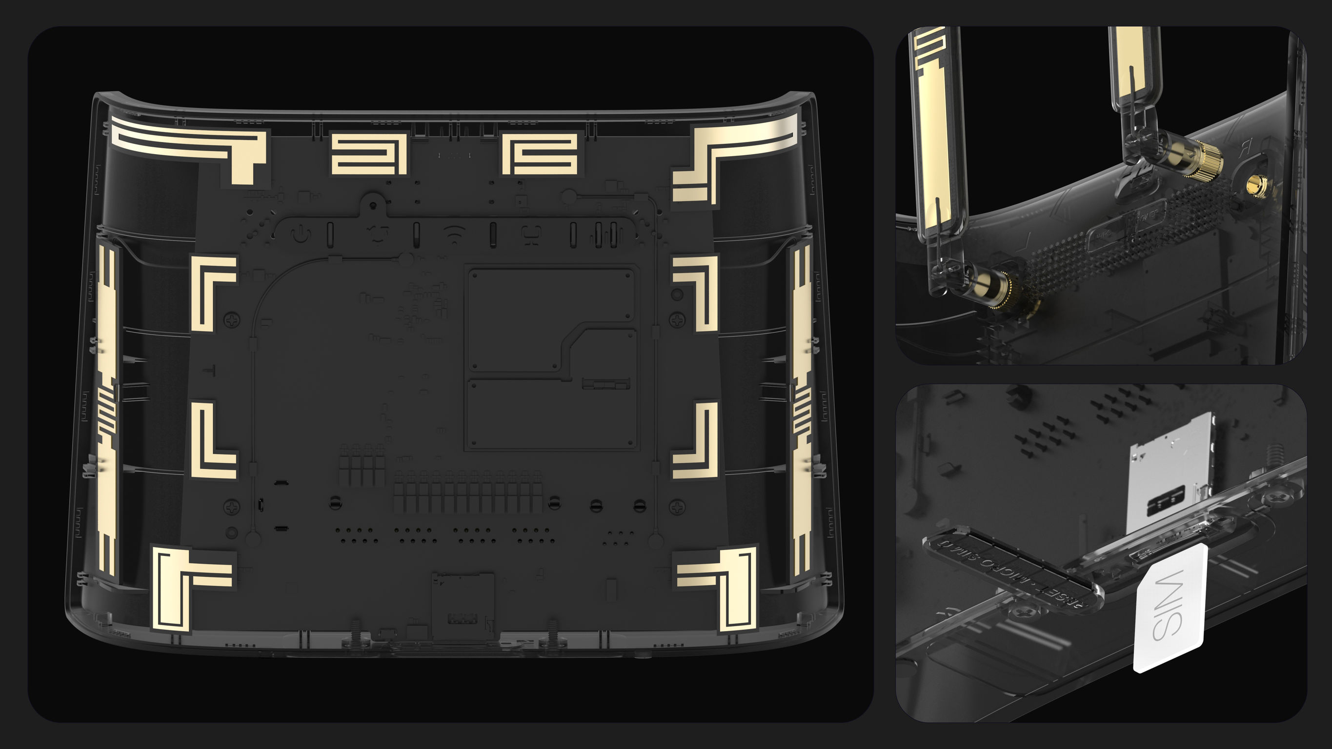 product design，Communication equipment，4G WiFi router，