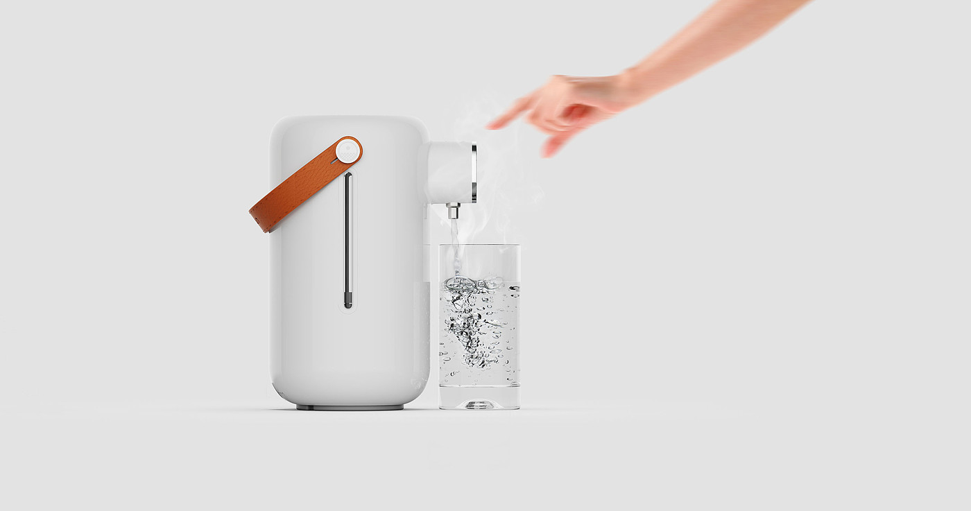 product design，kitchen，Hot water dispenser，