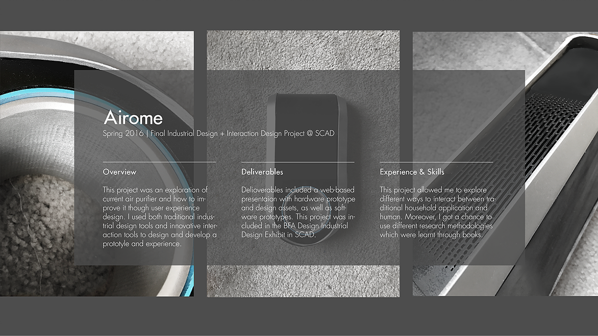 air cleaner，Intelligent products，Airome，