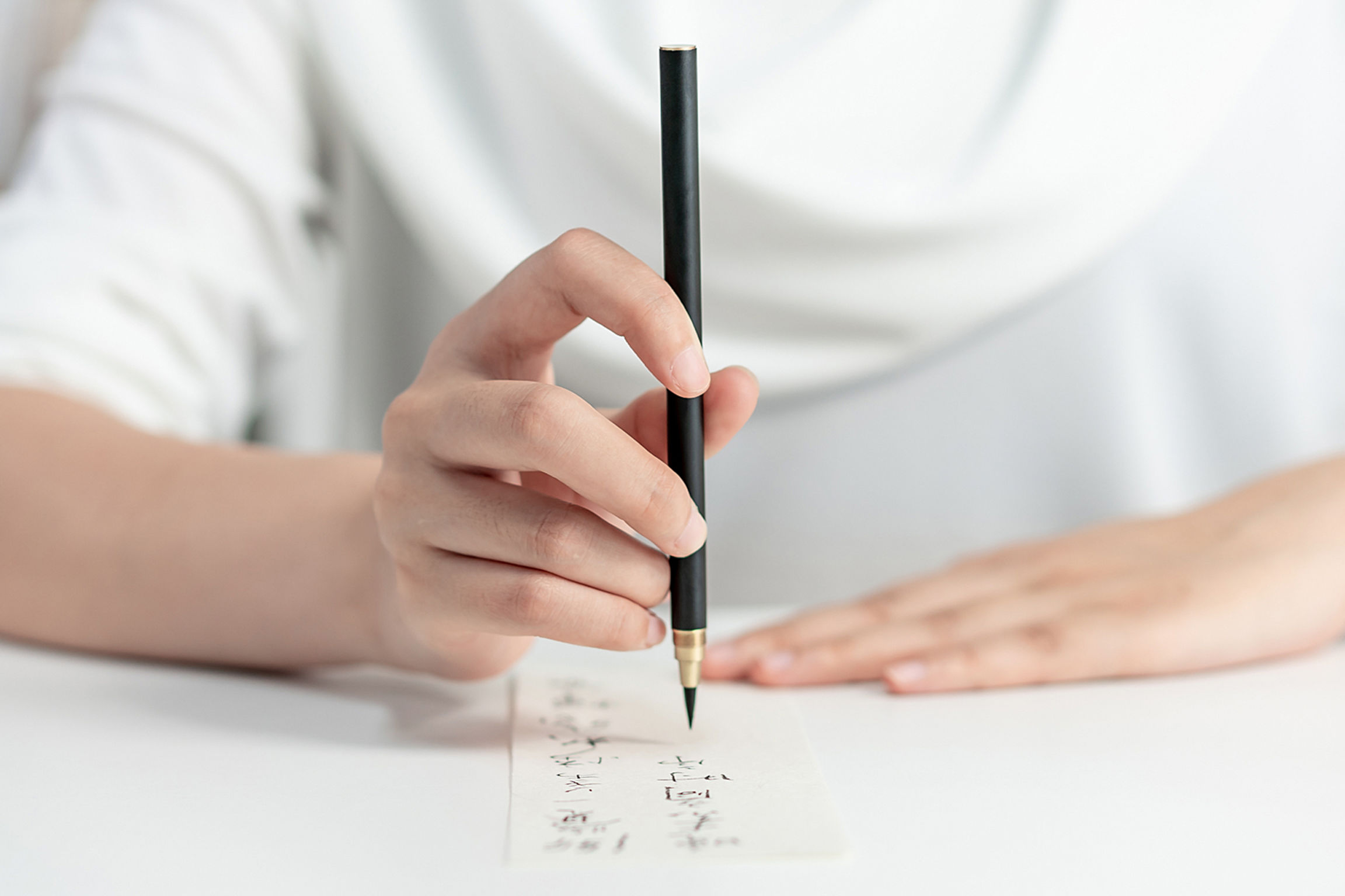 product design，office，writing brush，