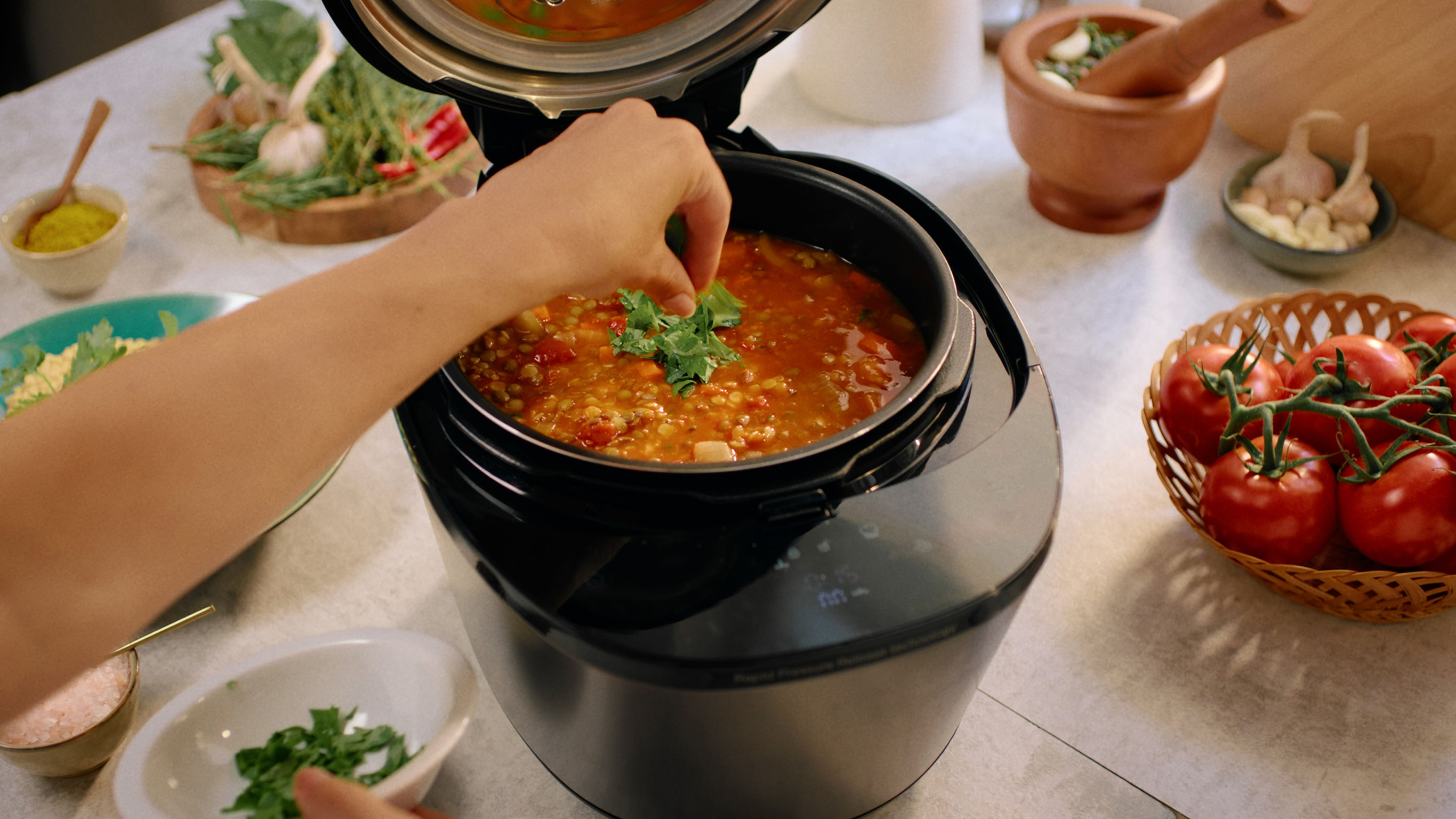 product design，kitchen，Electric pressure cooker，