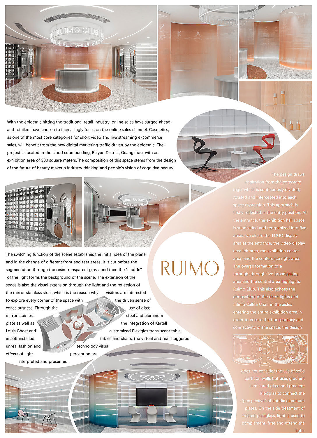 Interior design，Store/Commercial Display Space，Retail interior design，