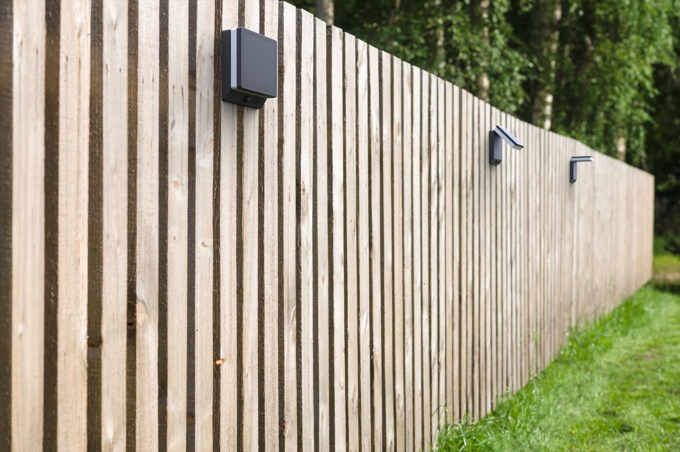 product design，lighting，Outdoor solar wall lamp，