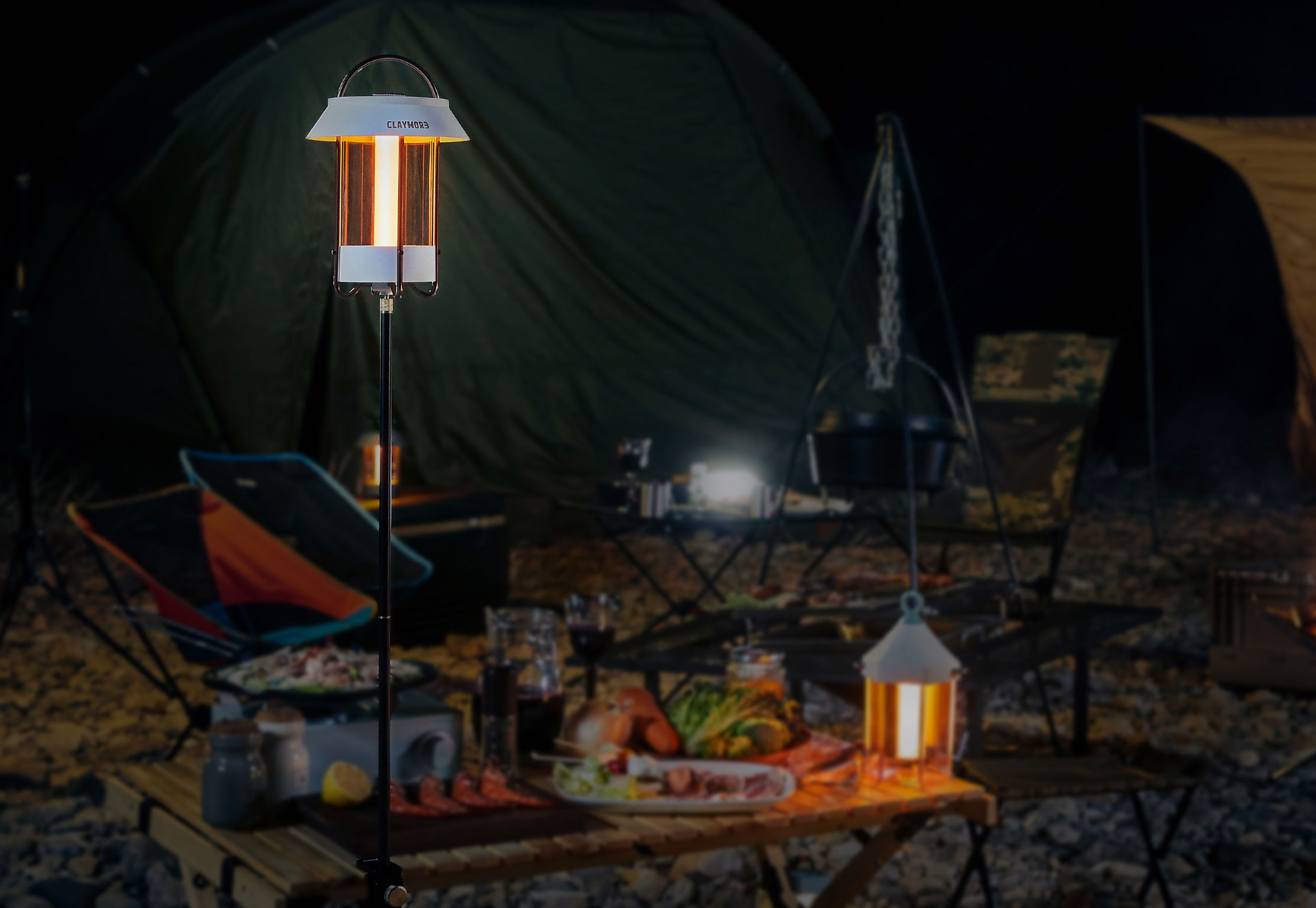 product design，lighting，Camping lamp，
