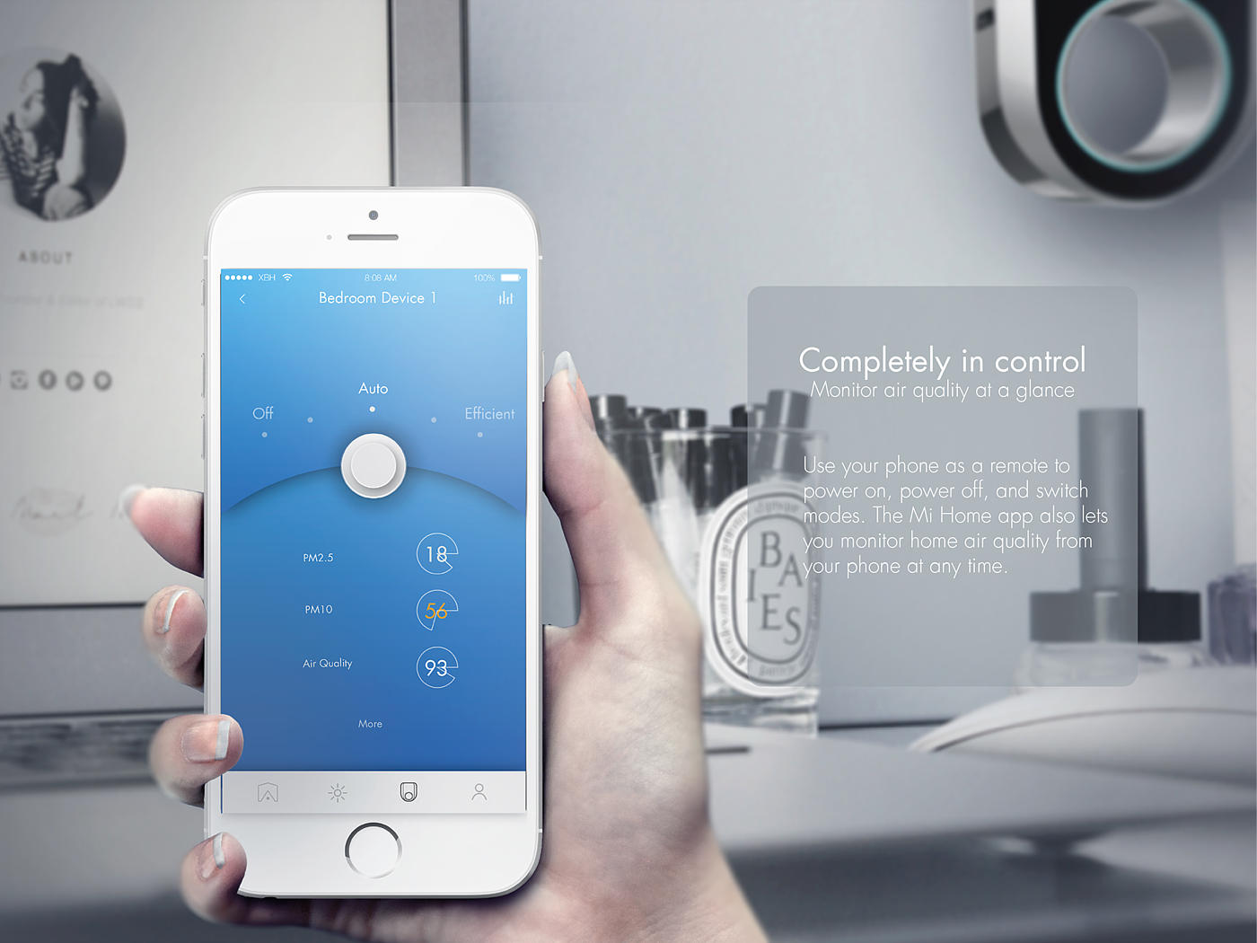 air cleaner，Intelligent products，Airome，