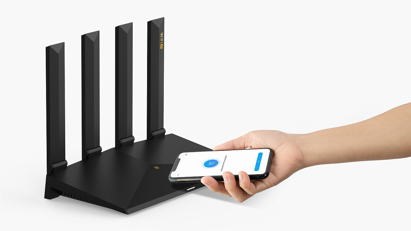 product design，Communication equipment，Router，