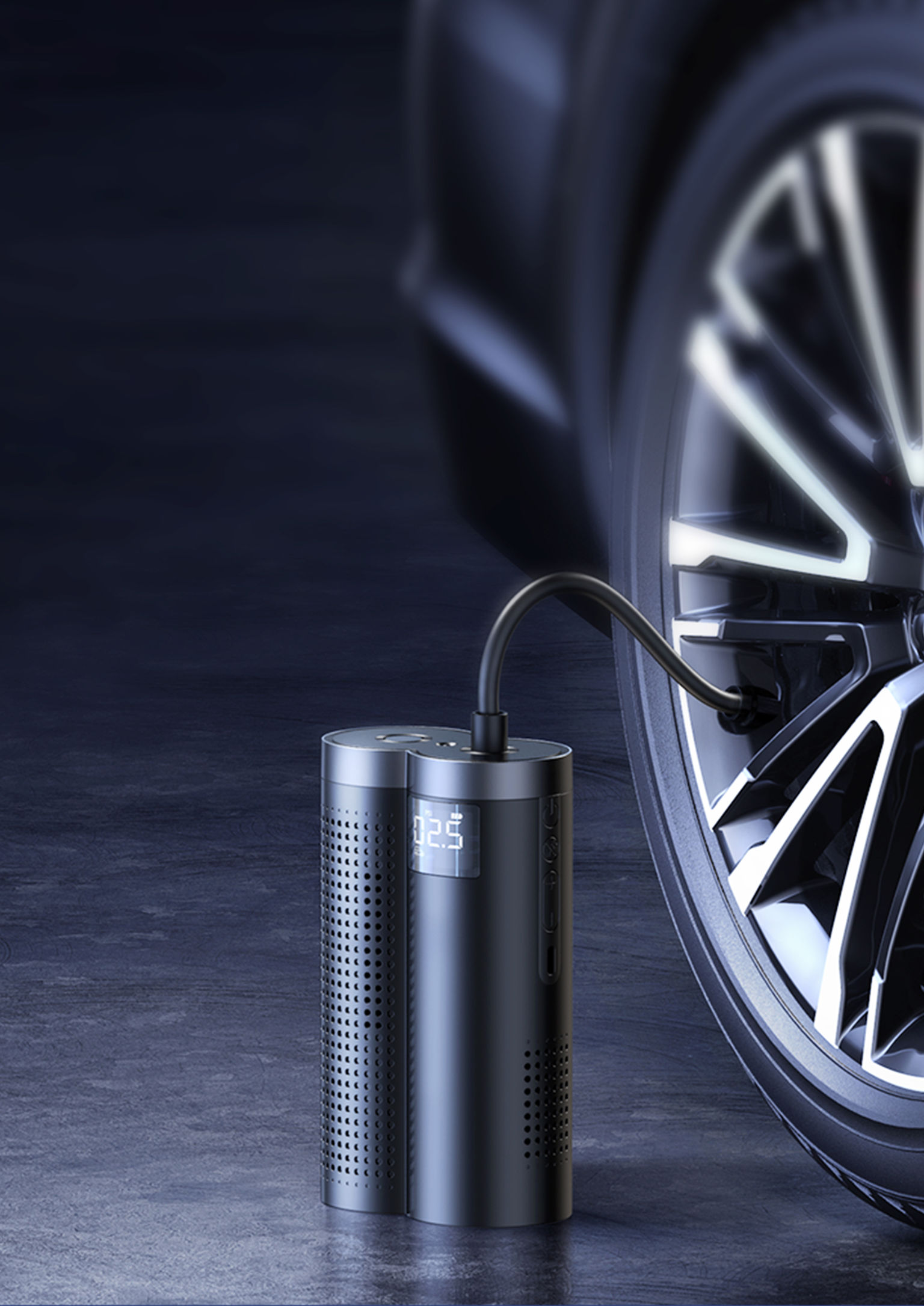 product design，Automobile/transportation，Tire pump，