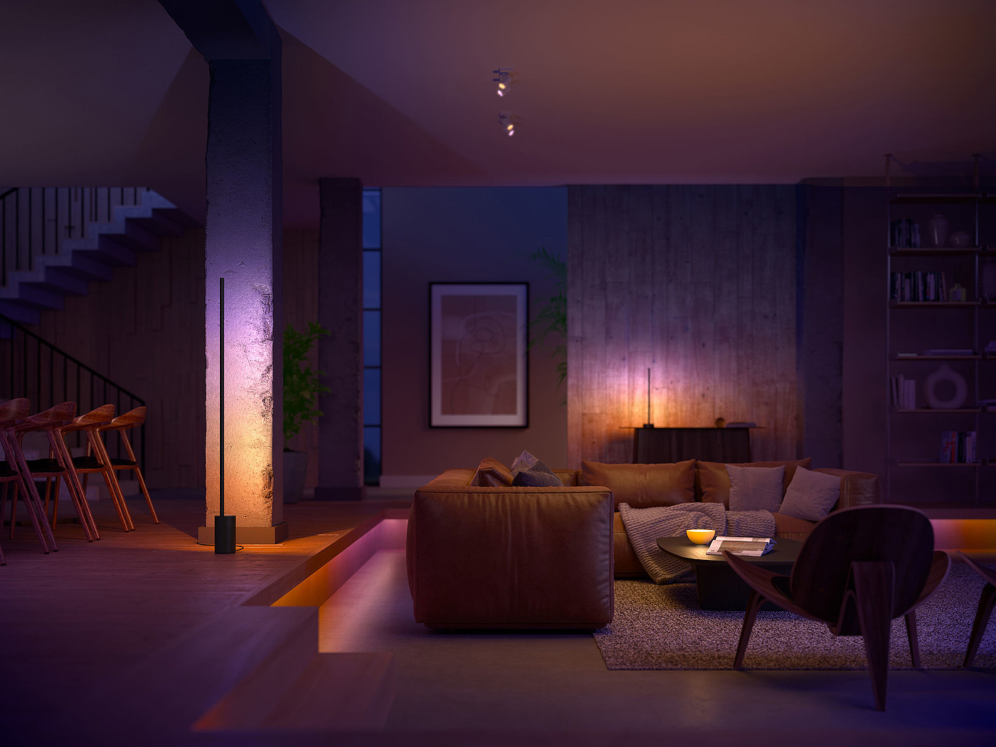 product design，lighting，Gradient lighting，
