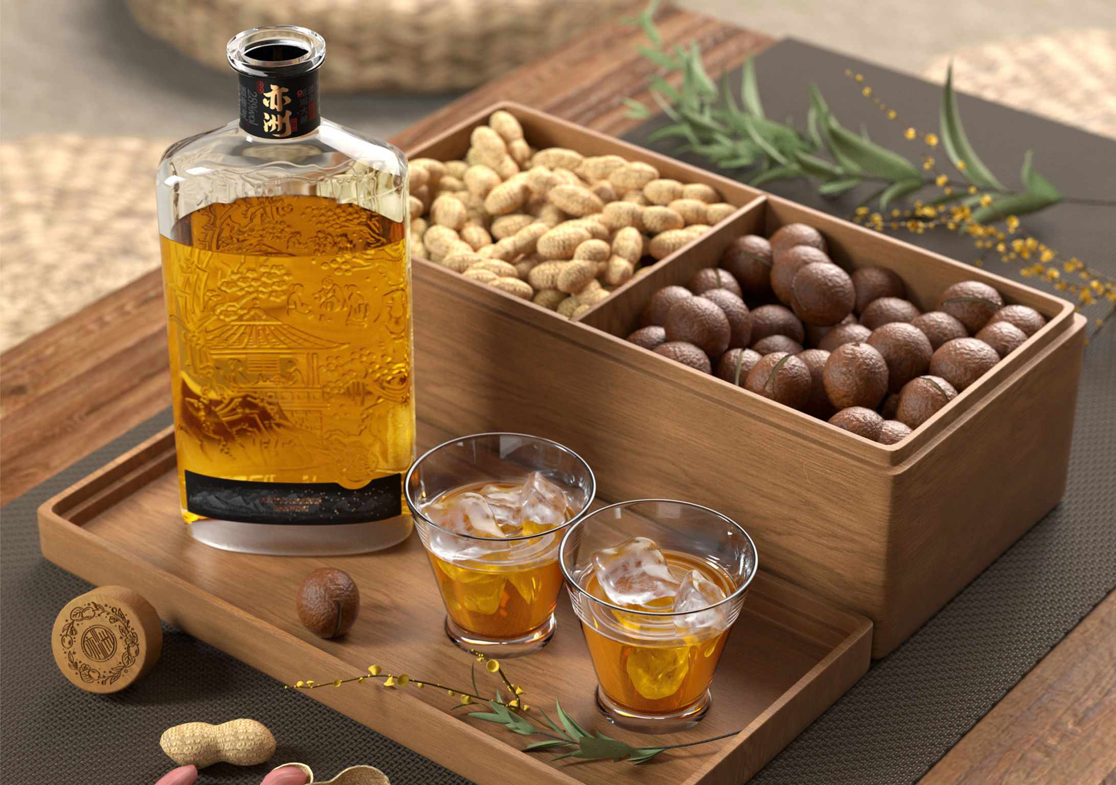 packing design，drink，Packaging of spirits and wines，