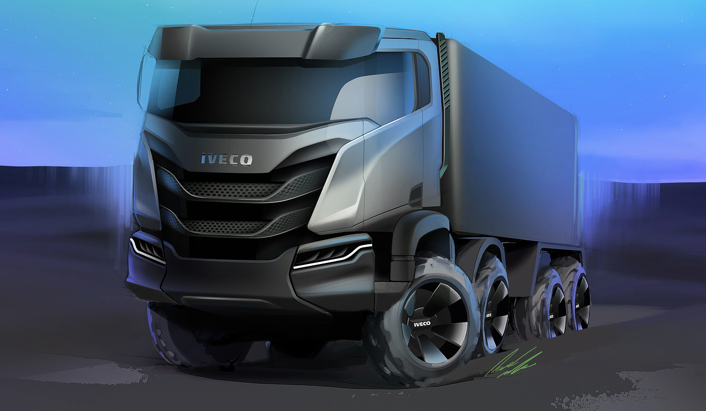 product design，Automobile/transportation，heavy truck，